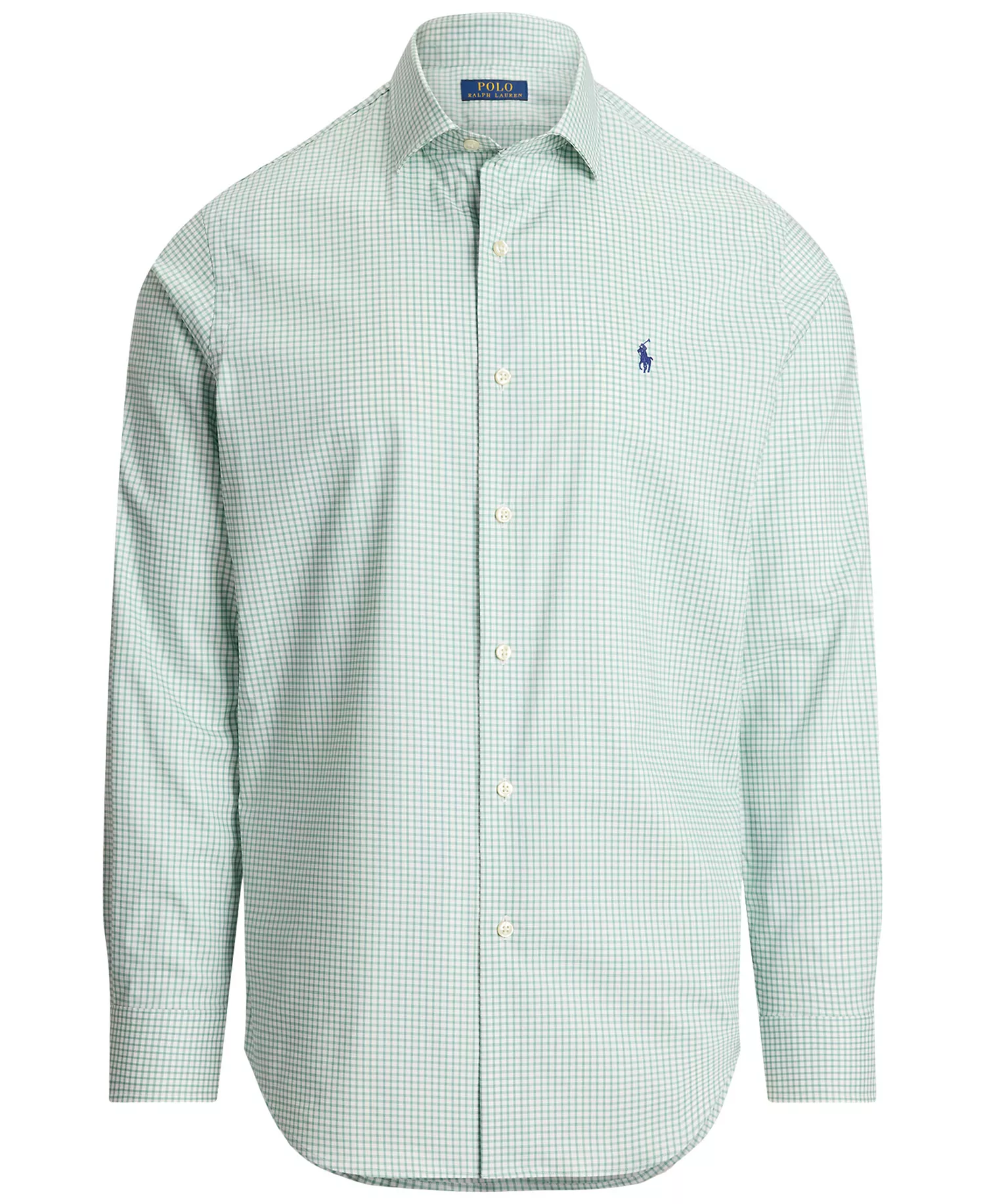Men's Spread Collar Shirt - Essex Green White - 2XL