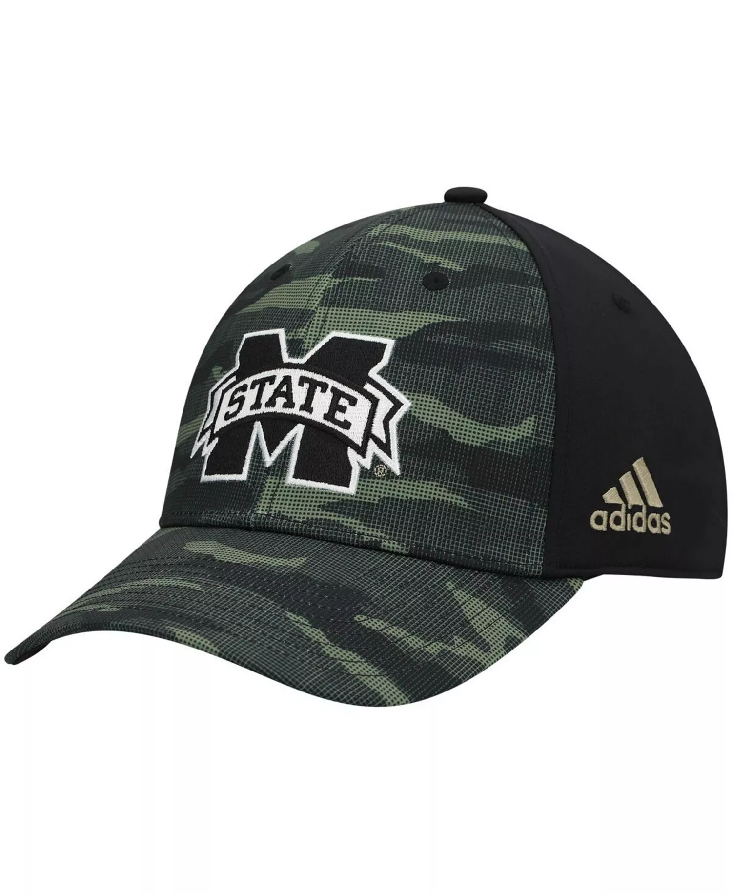 Men's Camo Mississippi State Bulldogs Military-Inspired Appreciation Flex Hat - Camo - M/L