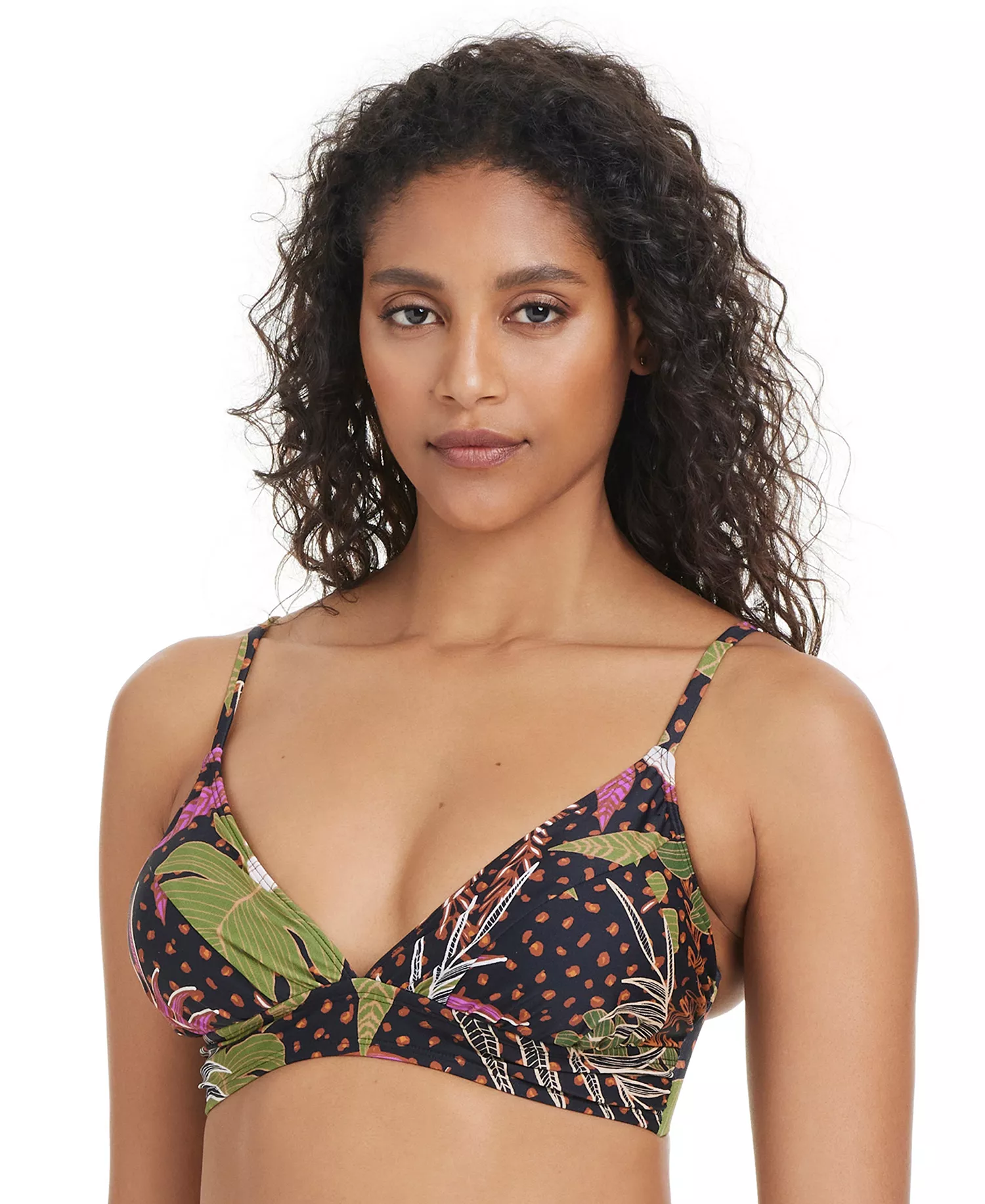 Women's Safari Heat Bikini Top, Exclusively at Macy's - Multi - L