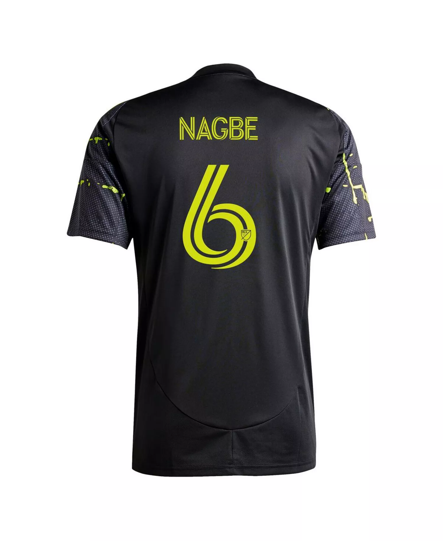 Men's Darlington Nagbe Black Columbus Crew 2025 The Goosebumps Kit Replica Player Jersey - Black - 2XL