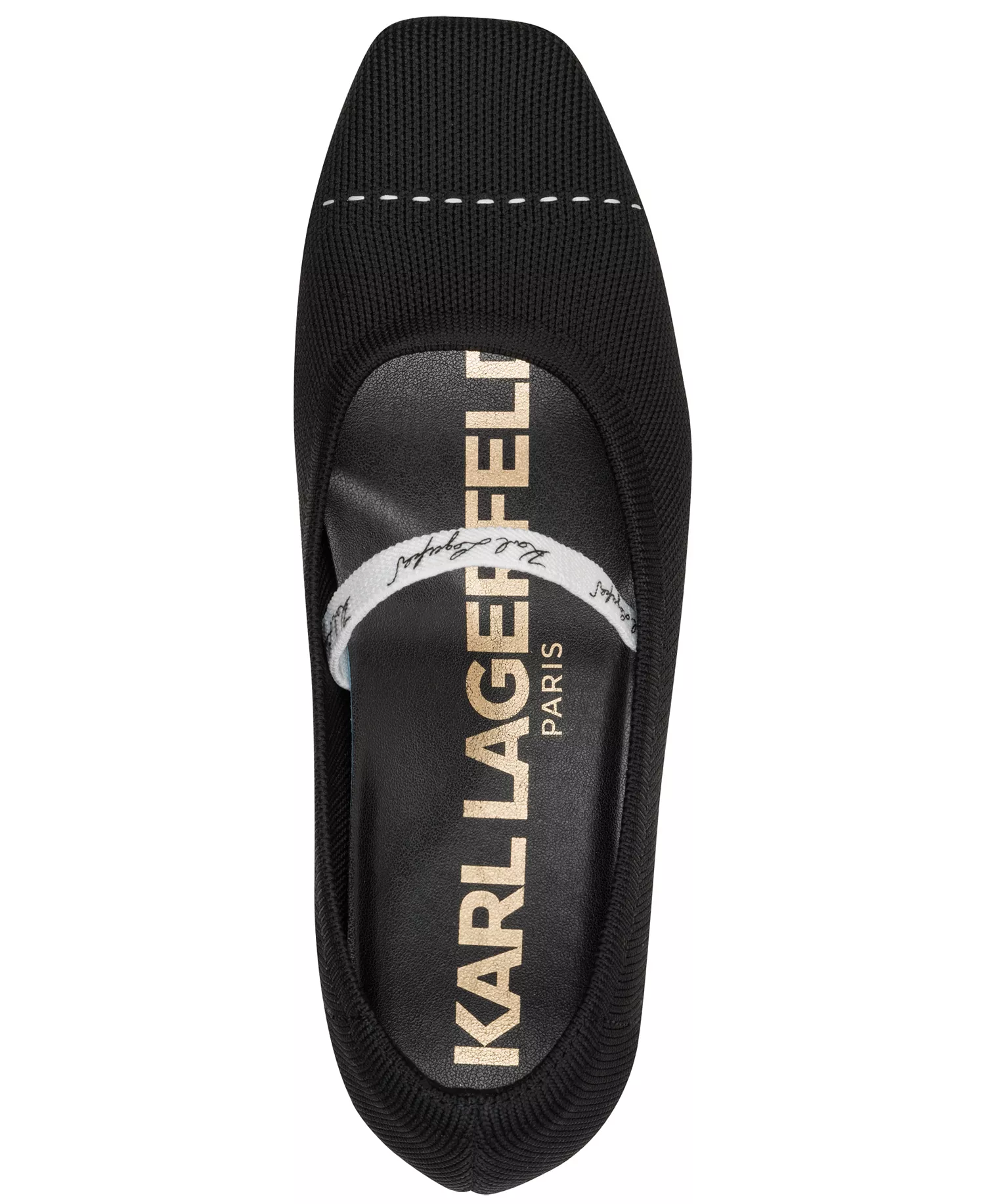 Women's Zailey Mary Jane Slip-On Flats - Black - 10M