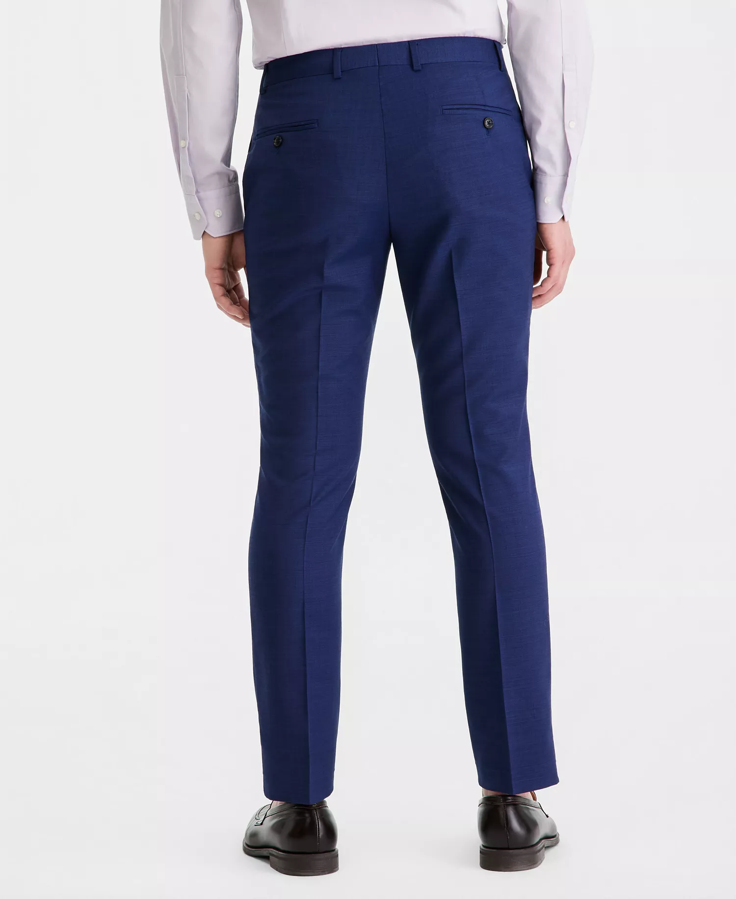 Men's Modern-Fit Wool Blend Suit Separate Pant CLOSE OUT! - Bright Navy - 30x30