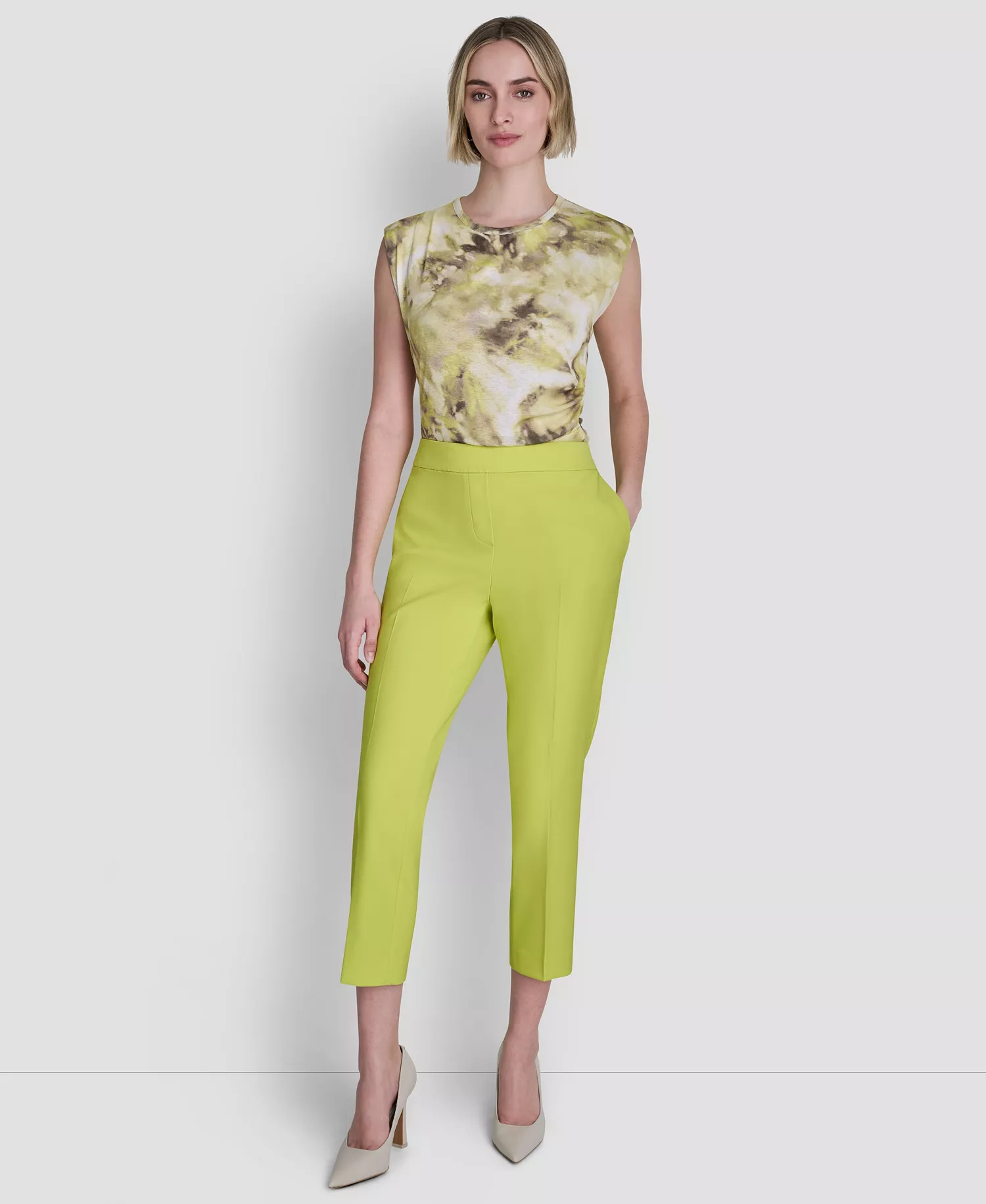 Women's Pull-On Ankle Pants - Limeade - 0