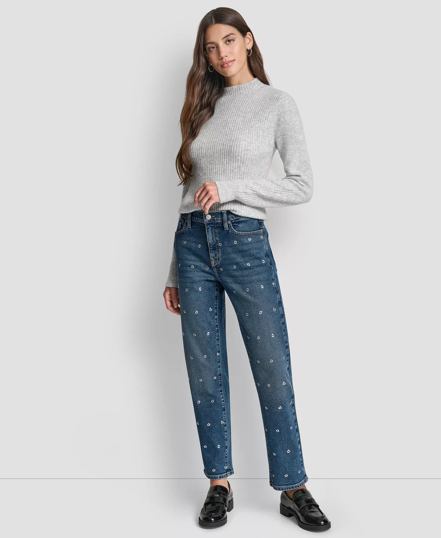 Women's Mid-Rise Classic Straight Jeans - Bowery - 24