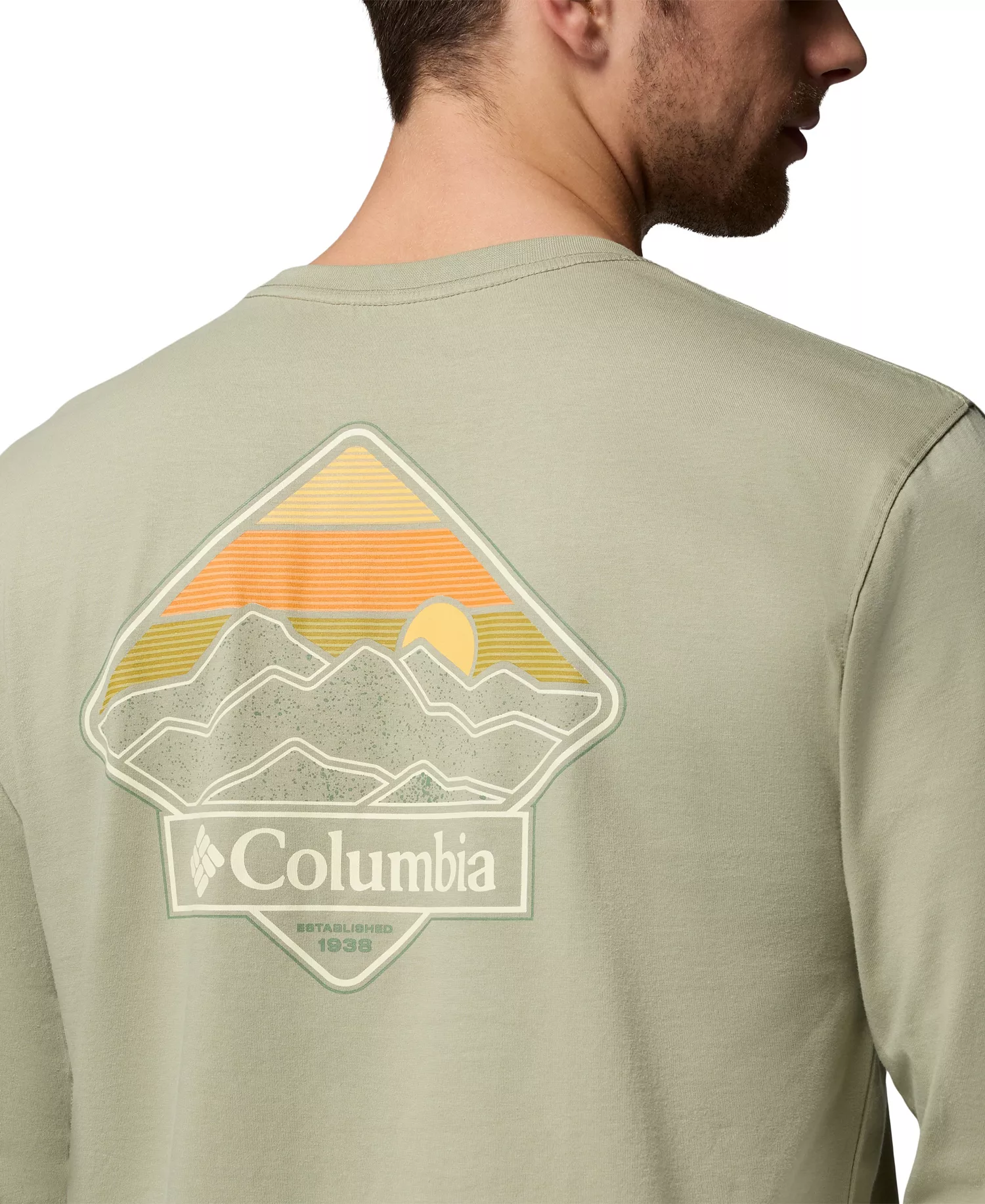 Men's Shack Graphic Long-Sleeve T-Shirt - Safari - L