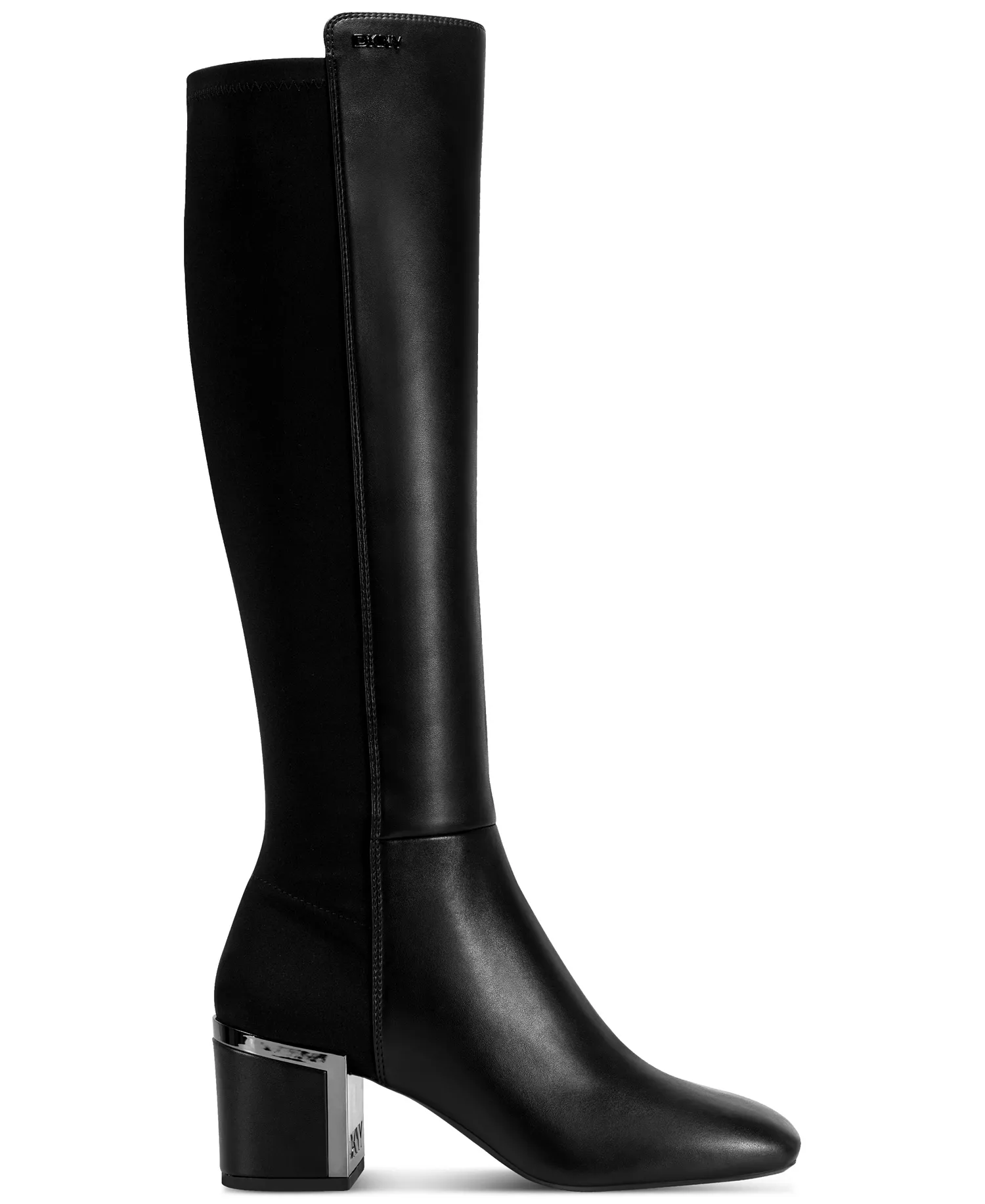 Women's Kamiah Tall Square Toe Boots - Black Nappa - 11M