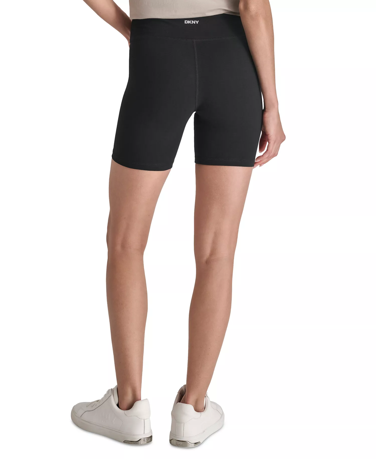 Women's Studded Logo Bike Shorts - Black - L