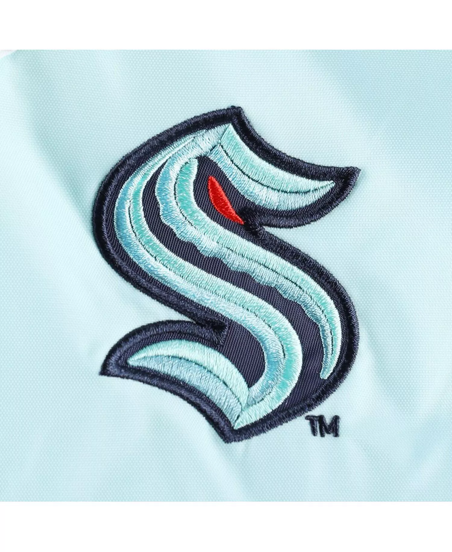 Women's Blue, Deep Sea Blue Seattle Kraken Staci Half-Zip Windbreaker Jacket - Blue, Deep Sea Blue - S