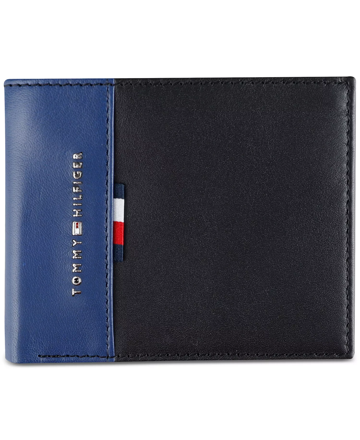 Men's RFID Pop Color Leather Bifold Wallet