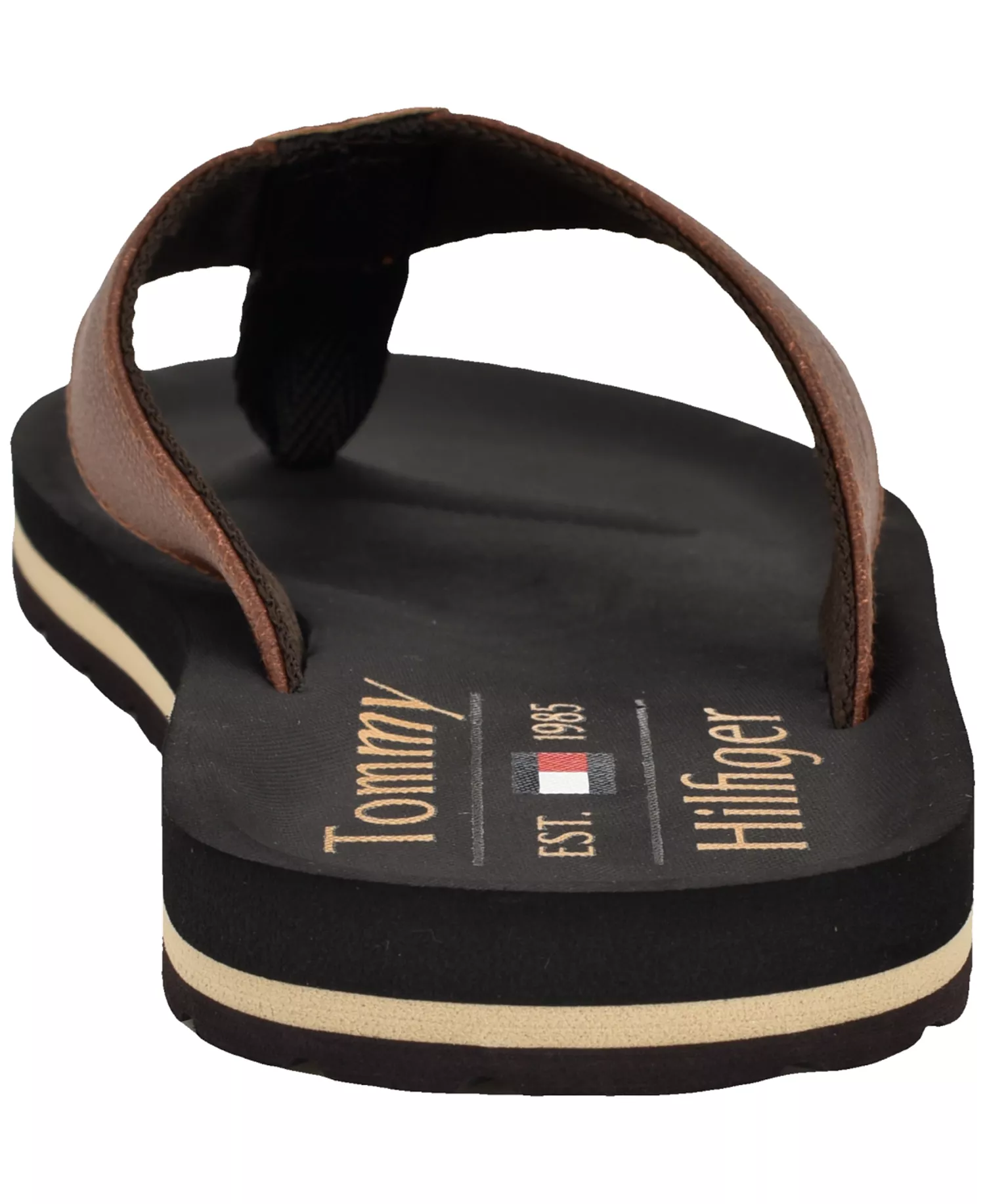 Men's Odunan2 Flip Flop Sandal - Cognac/Dark Coffee - 10