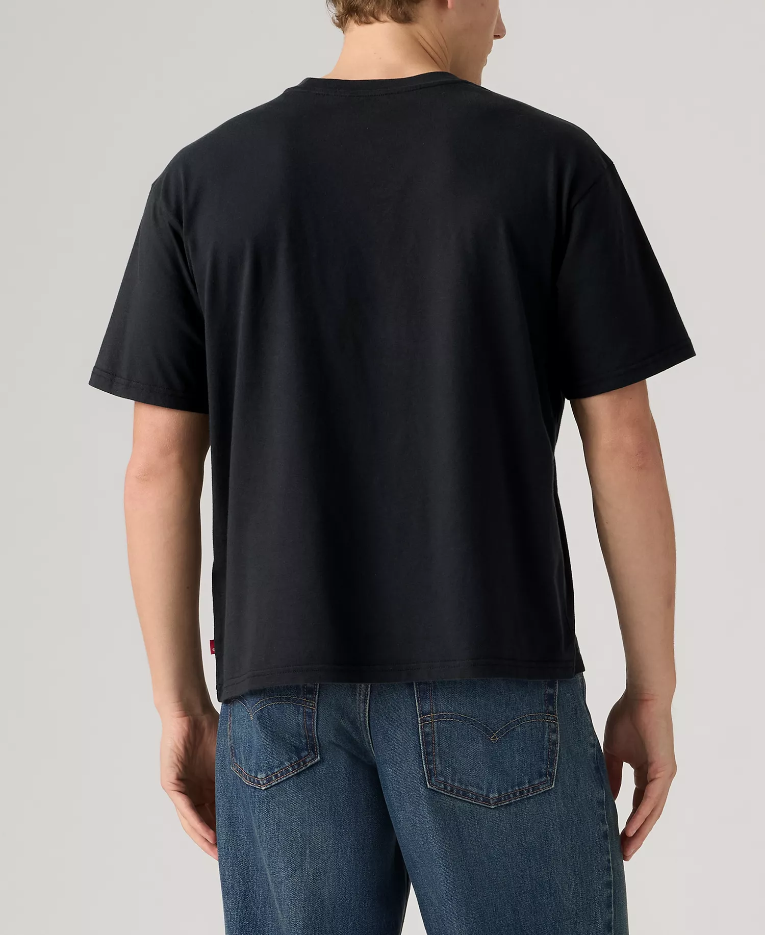 Men's Boxy Crewneck T-Shirt - Black - 2XL