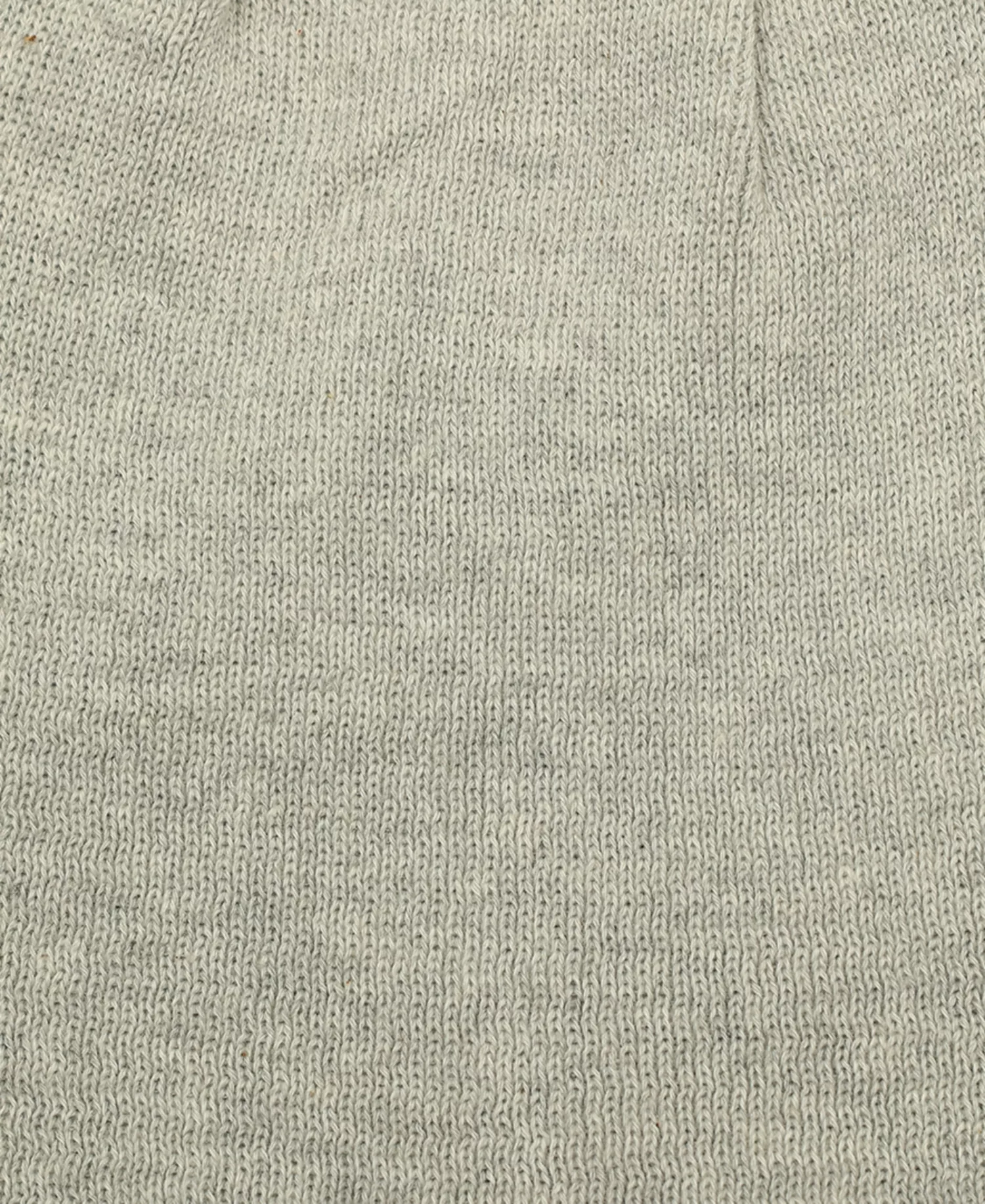 Men's Jacquard Stripe Logo Beanie - Medium Grey - ONE SIZE