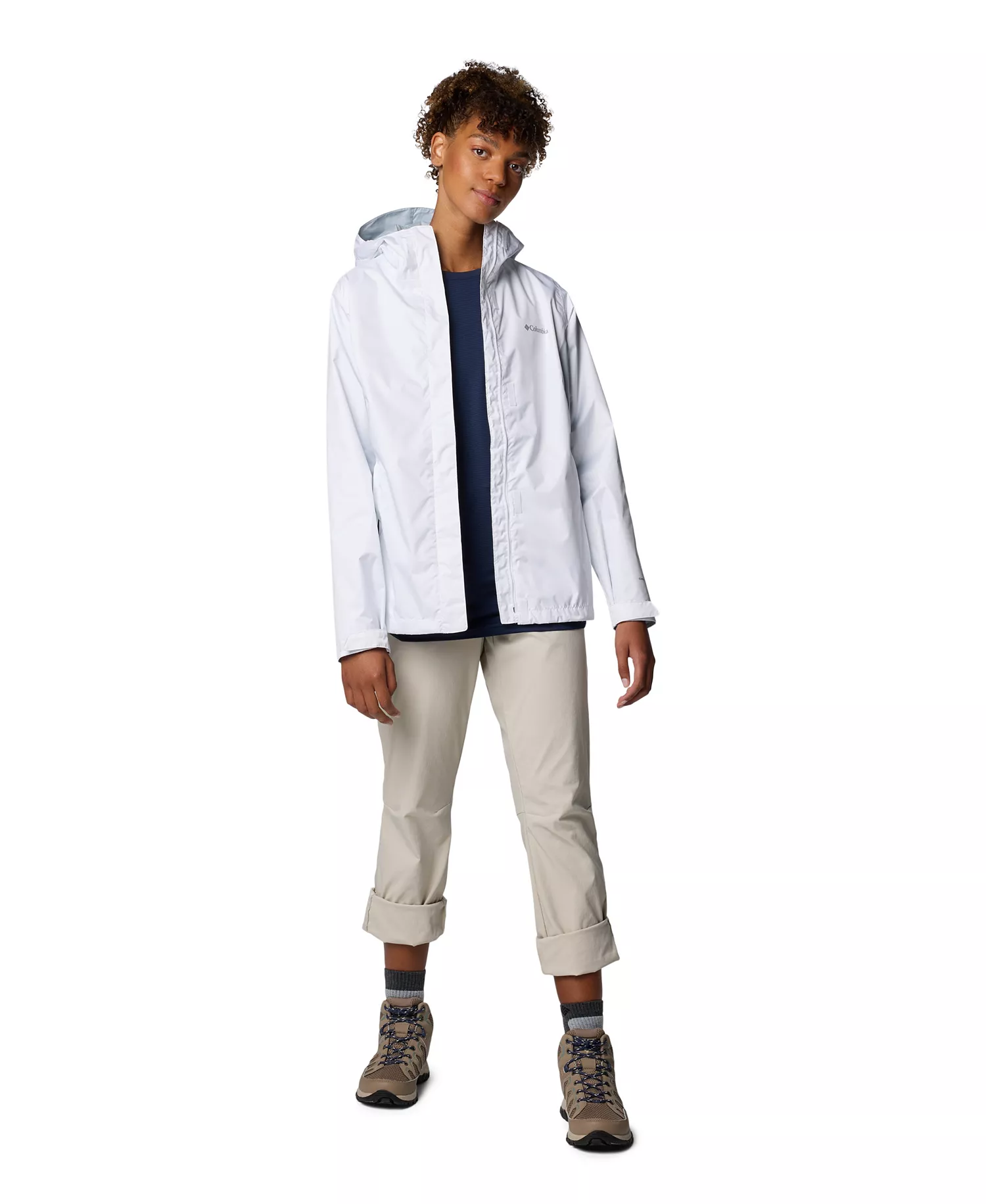 Women's Omni-Tech™ Arcadia II Rain Jacket - Black - L