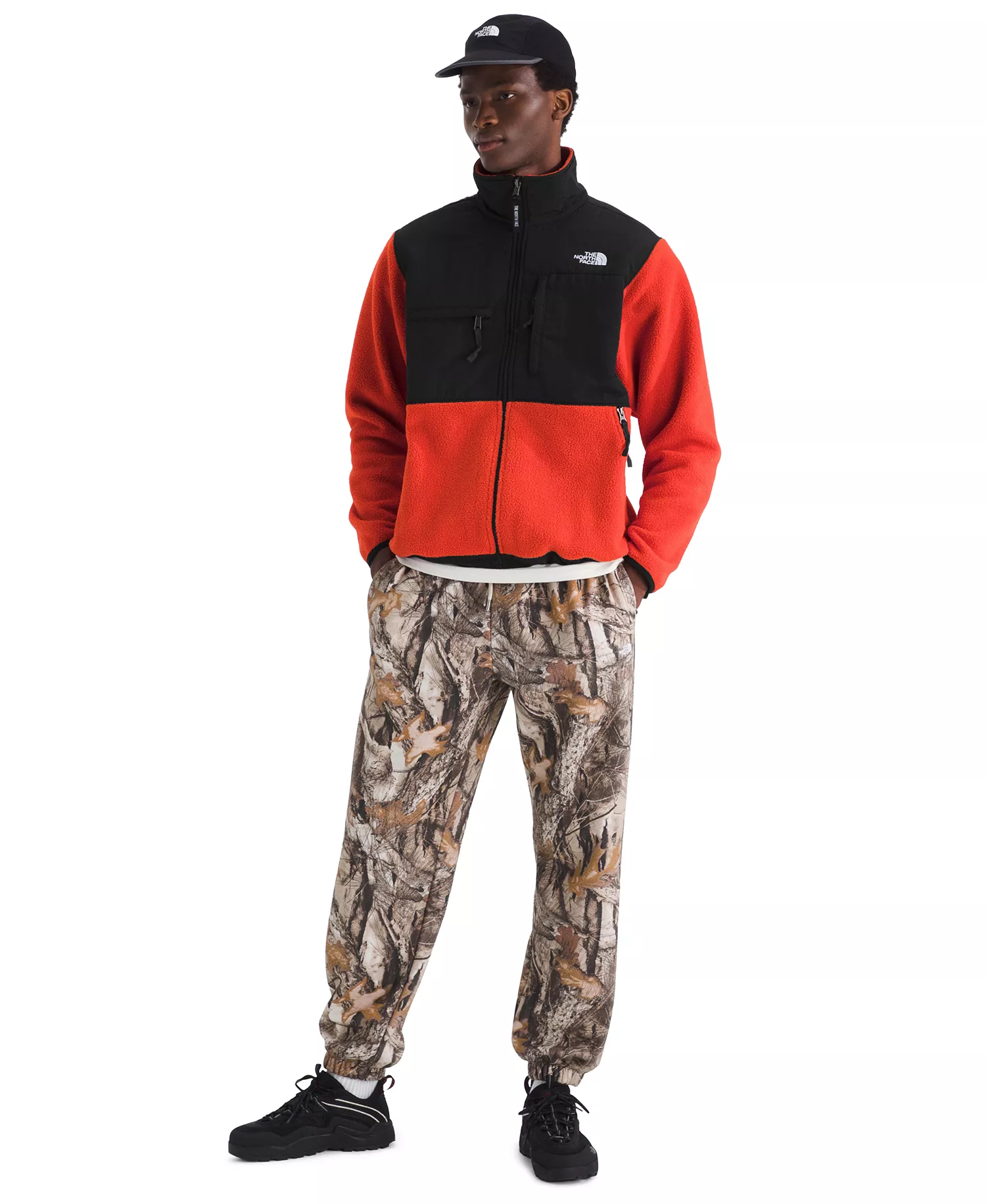 Men's Denali Jacket - Lava Red/TNF Black - 2XL
