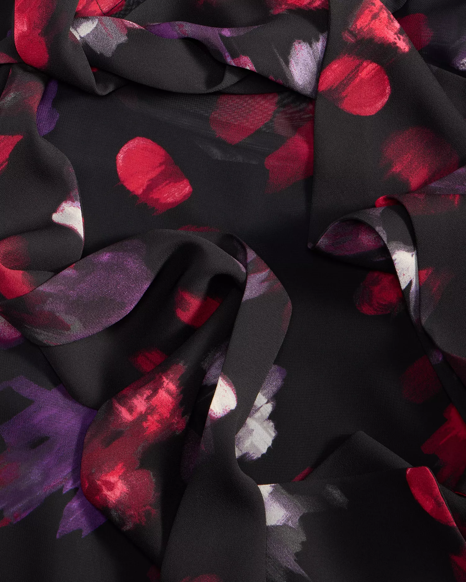 Women's Long-Sleeve Tie-Neck Blouse, Macy's Exclusive - Ava Blooms - L