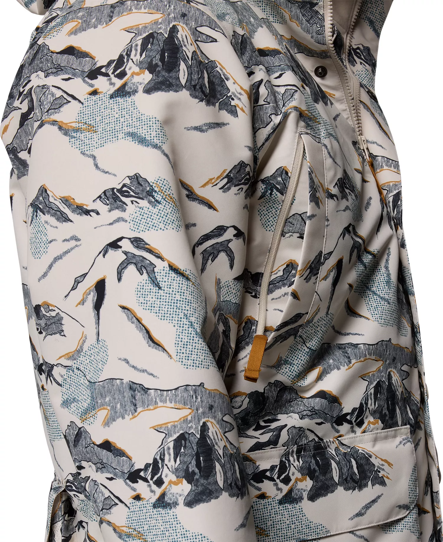 Men's High Cascades Interchange Reversible Bomber Jacket - Dark stone - M