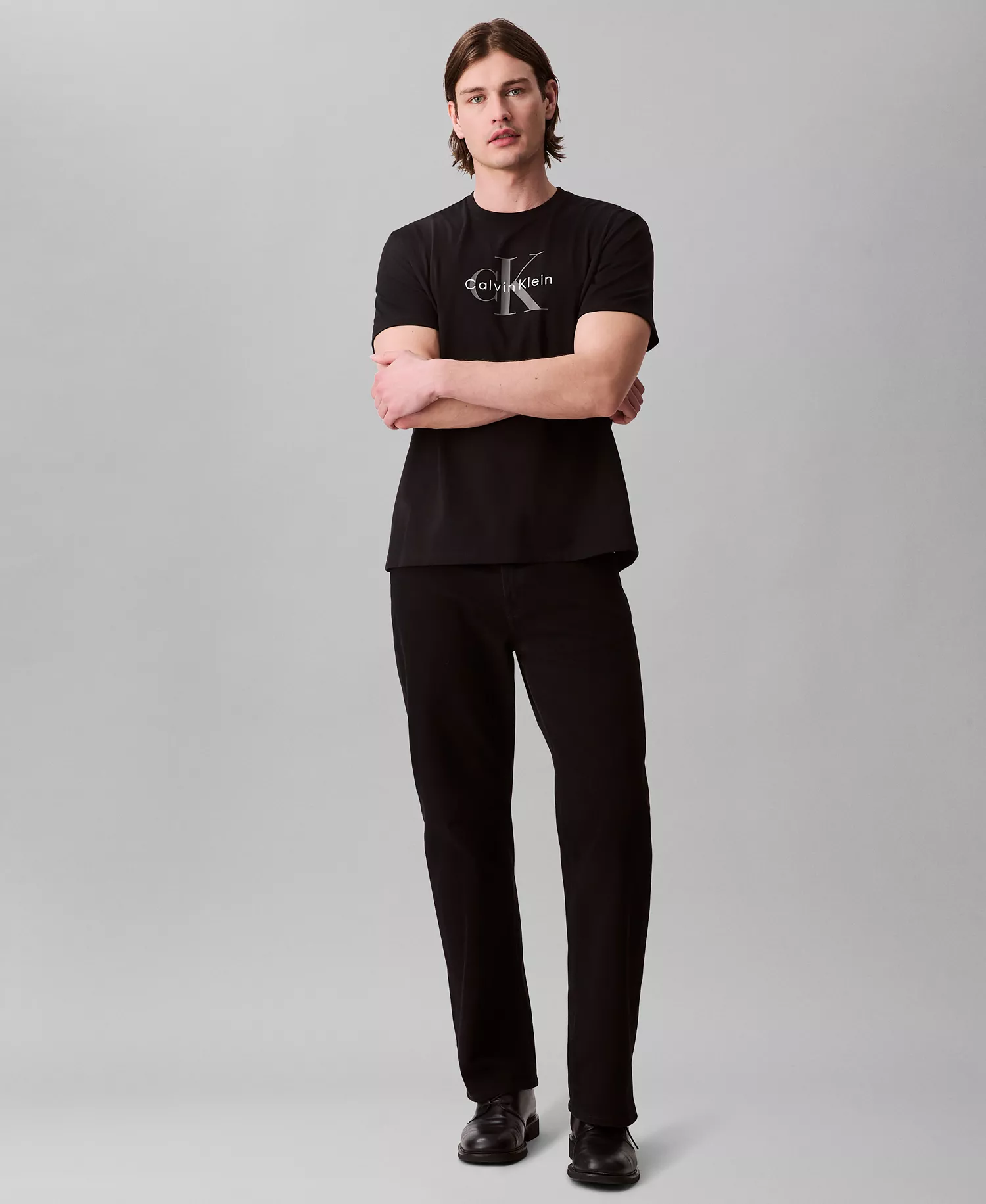 Monogram Logo Tee - Black - 2XL