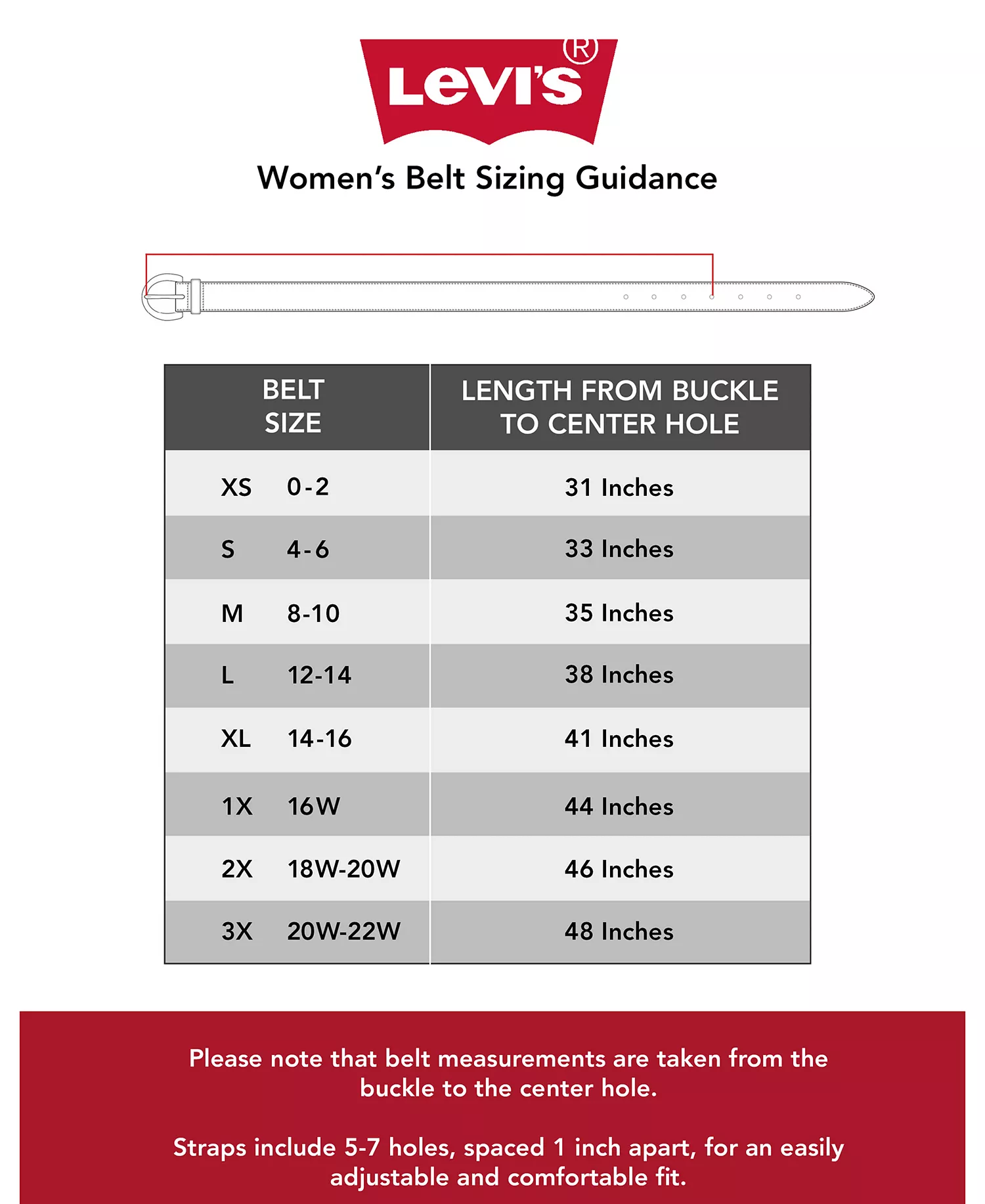 Women's Sliding Loop Casual Leather Pant Belt - Black - L