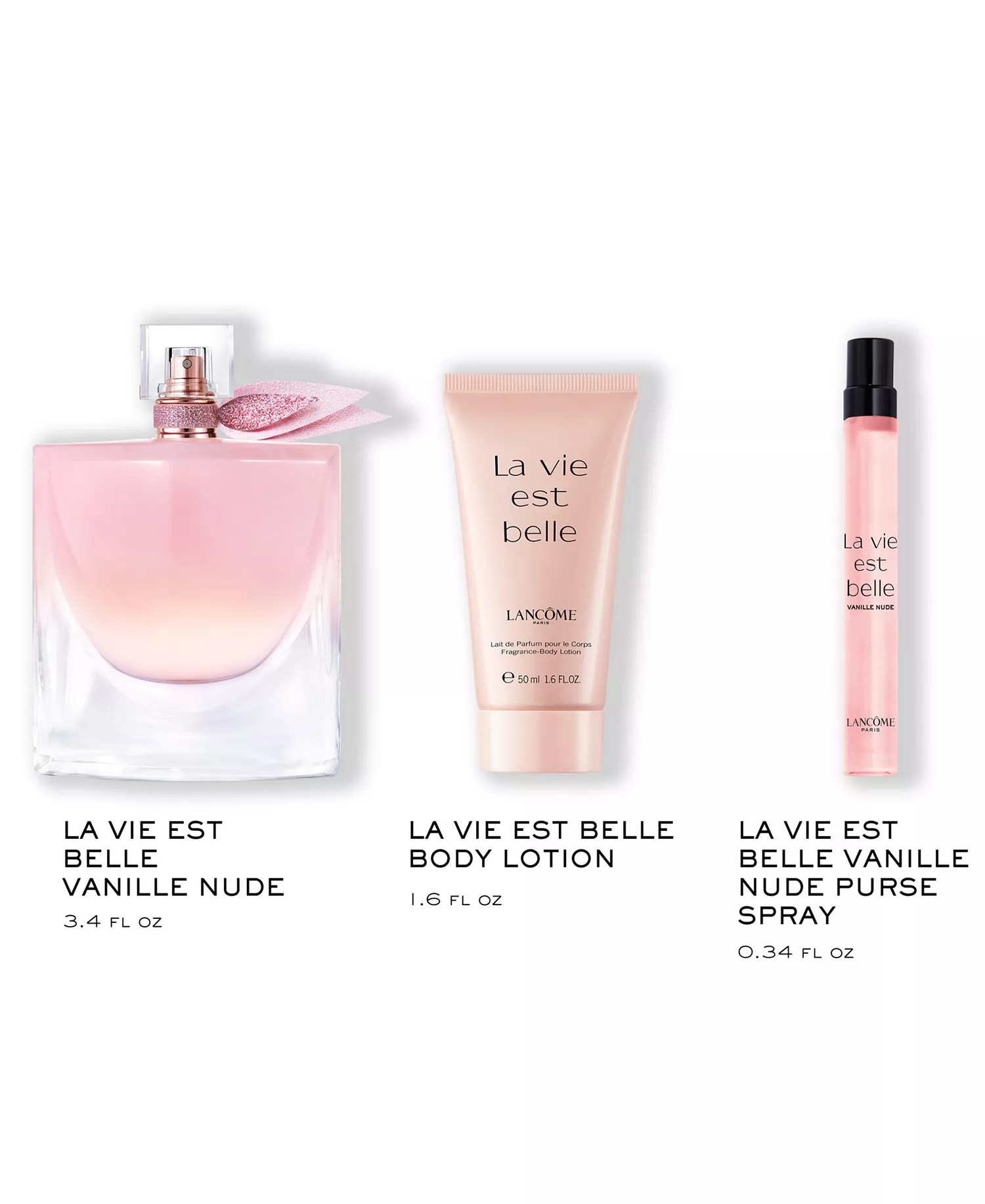 3-Pc. La Vie Est Belle Vanille Nude Mother's Day Perfume and Body Lotion Set - No Color - No Size