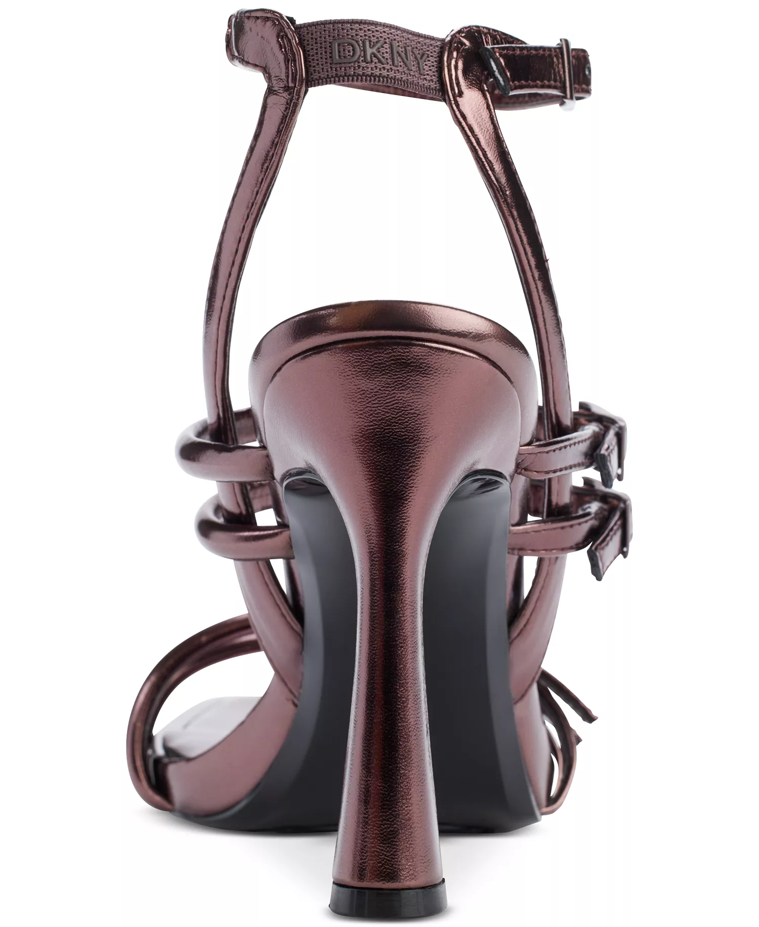 Women's Strappy Multi-Buckle Stiletto Sandals - Antique Rose - 5.5M