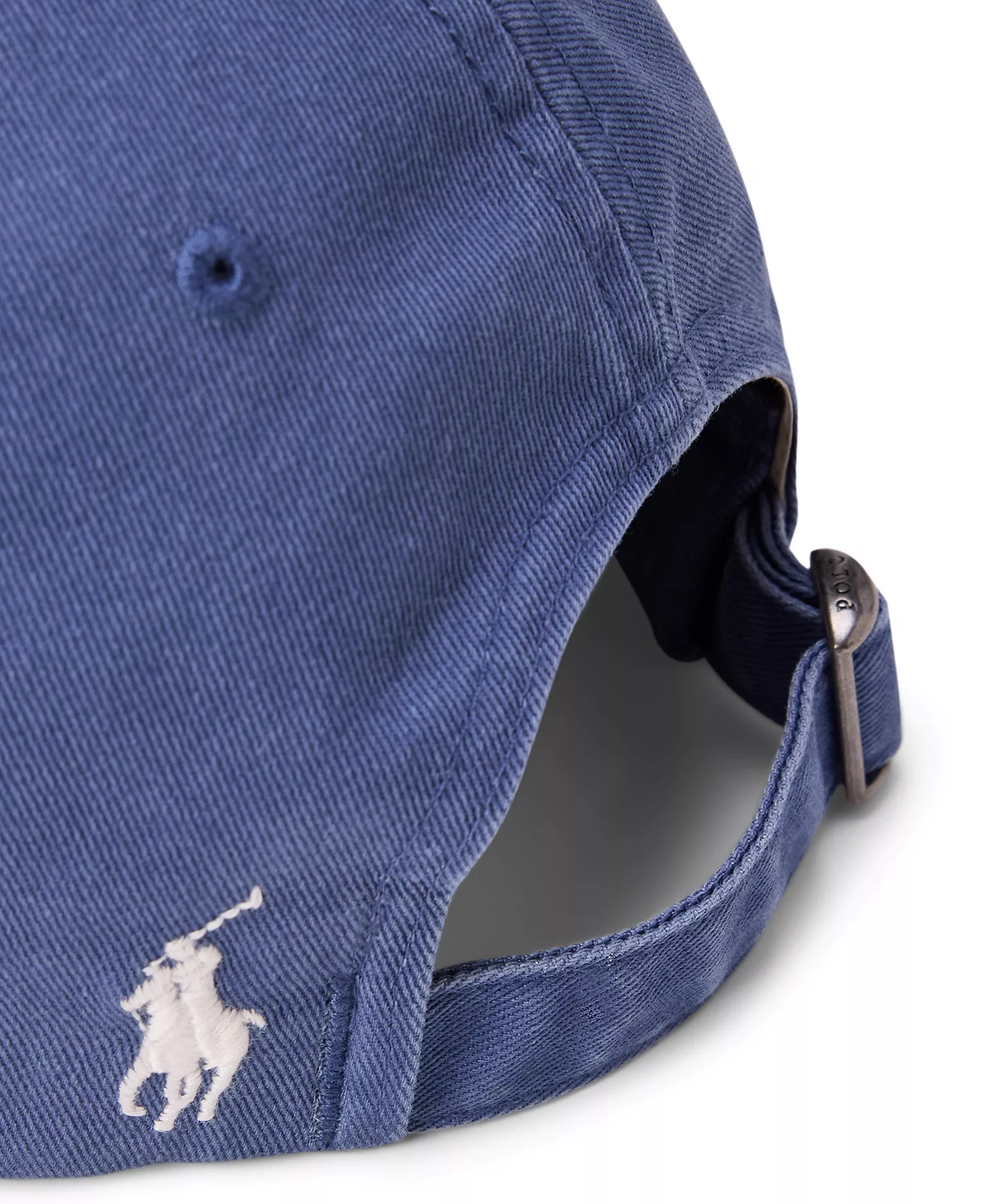 Men's Embroidered Twill Cap - Earth Blue - ONE SIZE