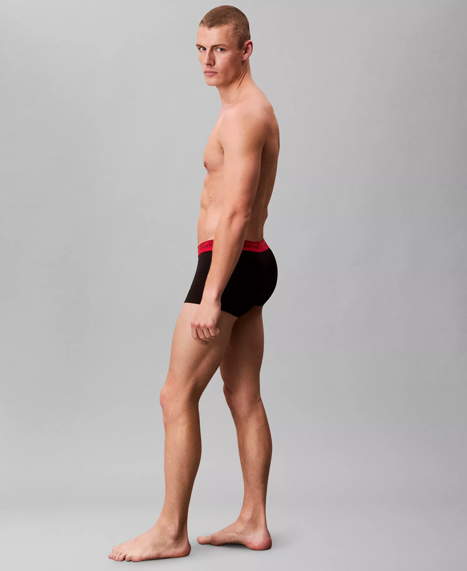 Men's 3+1 Bonus Micro Stretch Low Rise Trunks Pack - Black Bodies/Black/ Sleet Adrenaline Rush - L