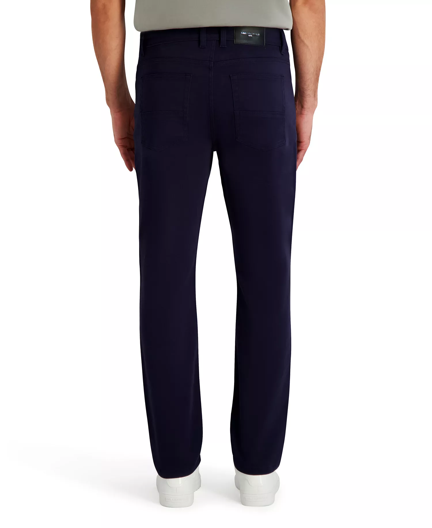 Men's 5-Pocket Slim Straight Pants - BLACK - 30