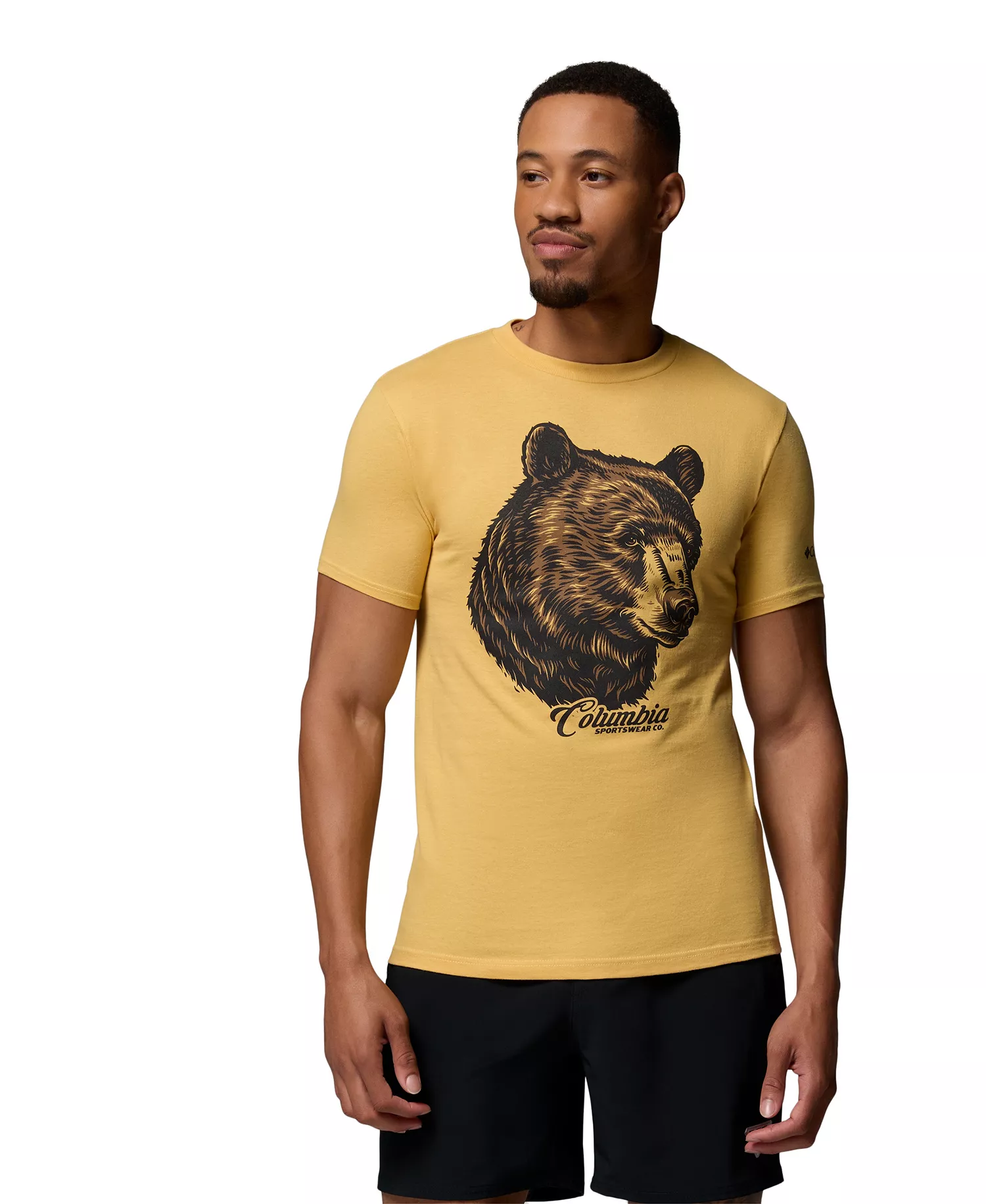 Men's Rob Graphic T-Shirt - Mustard - L