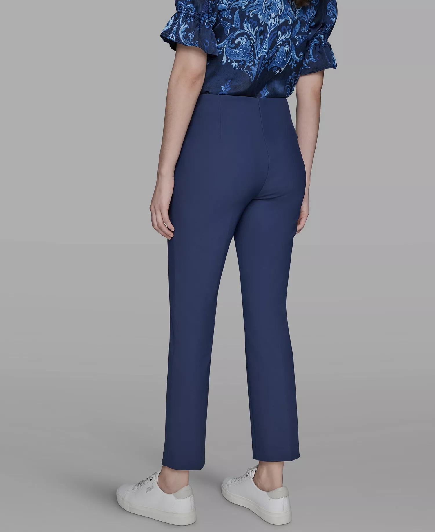 Women's Slim-Leg Compression Pants - Naval Academy - 14