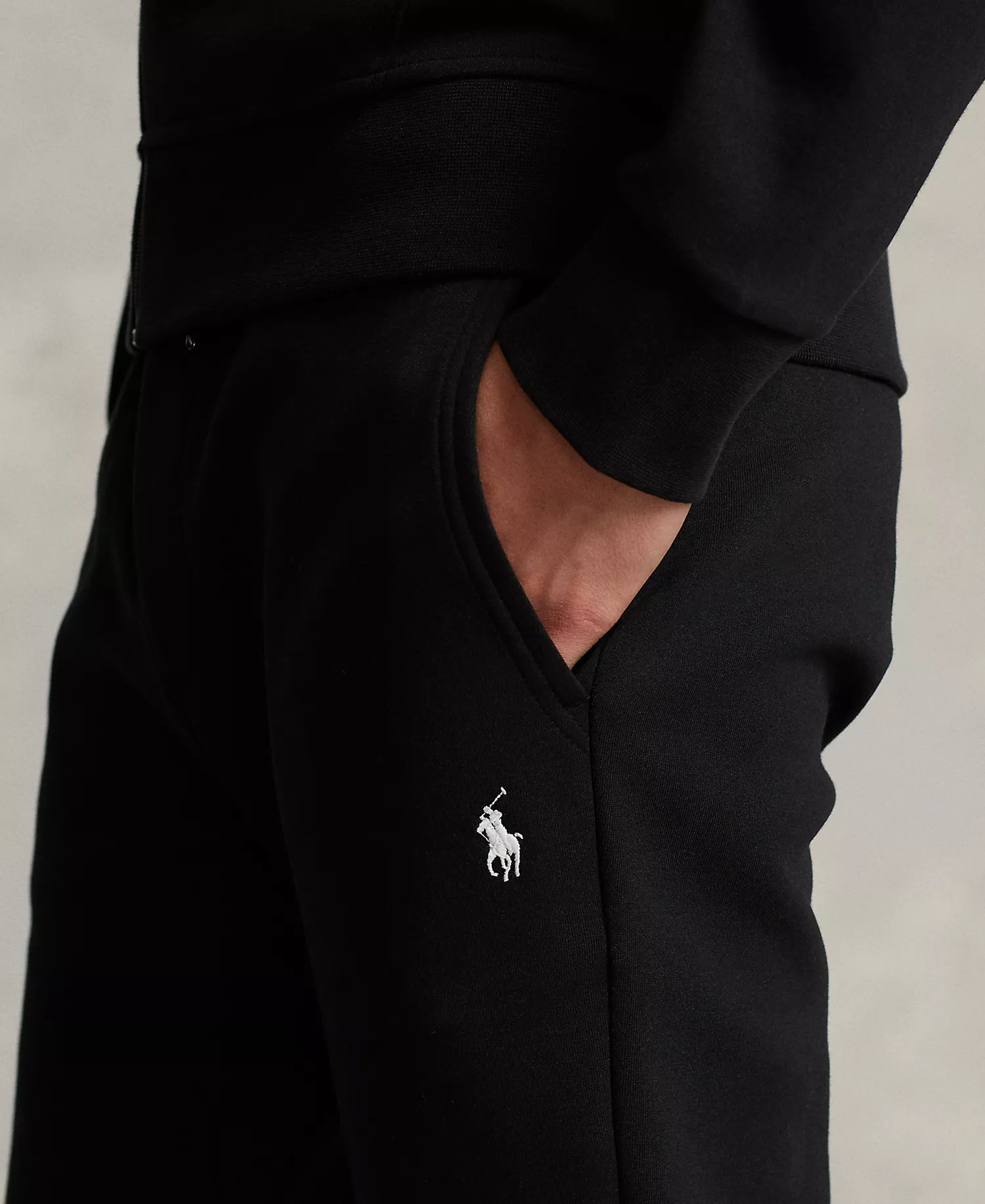 Men's Double-Knit Jogger Pants - Black - 2XL