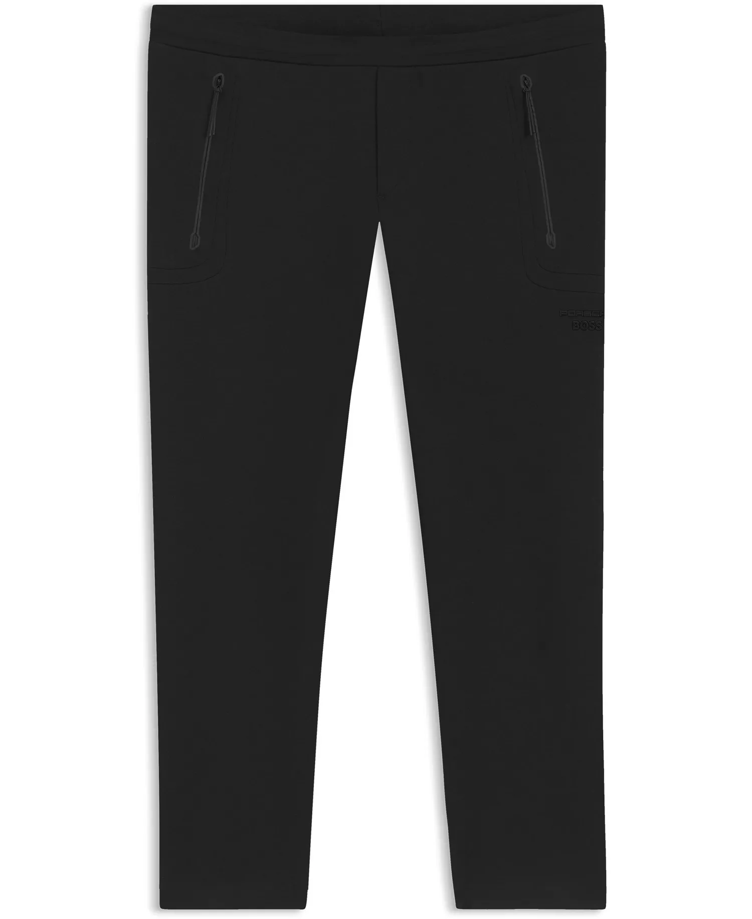 BOSS x Porsche Men's Reflective Branding Tracksuit Pants - Black - 2XL