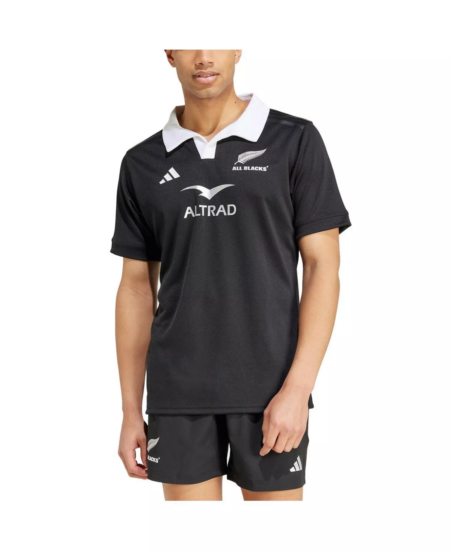 Men's Black New Zealand Rugby 2024/25 Home Replica Jersey - Black - 3XL