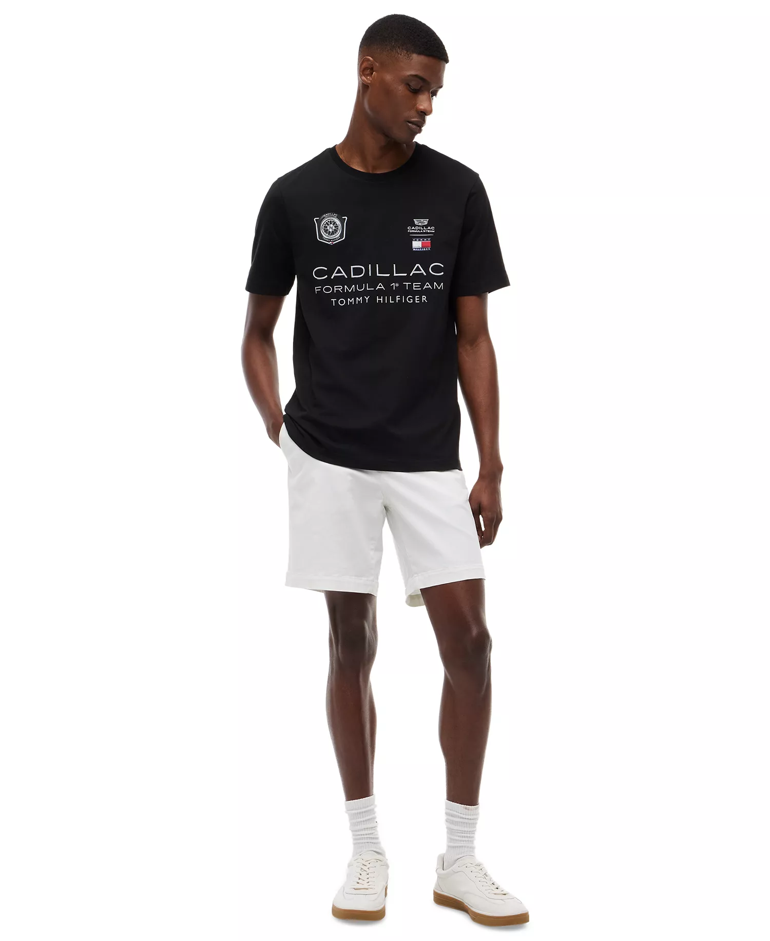 x Cadillac F1® Men's Racing Graphic T-Shirt - Black - L