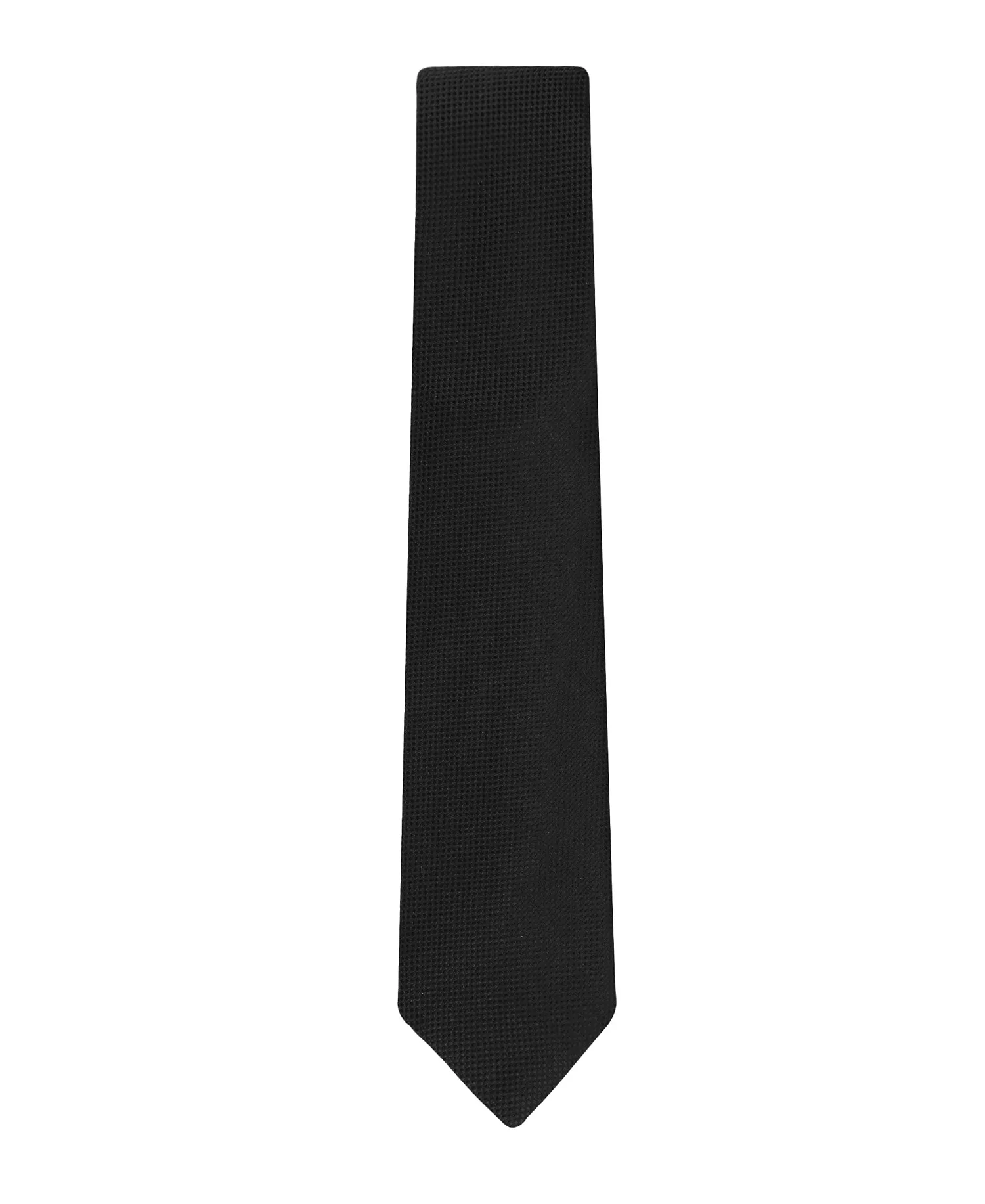 Men's Stella Solid Tie - Black - ONE SIZE