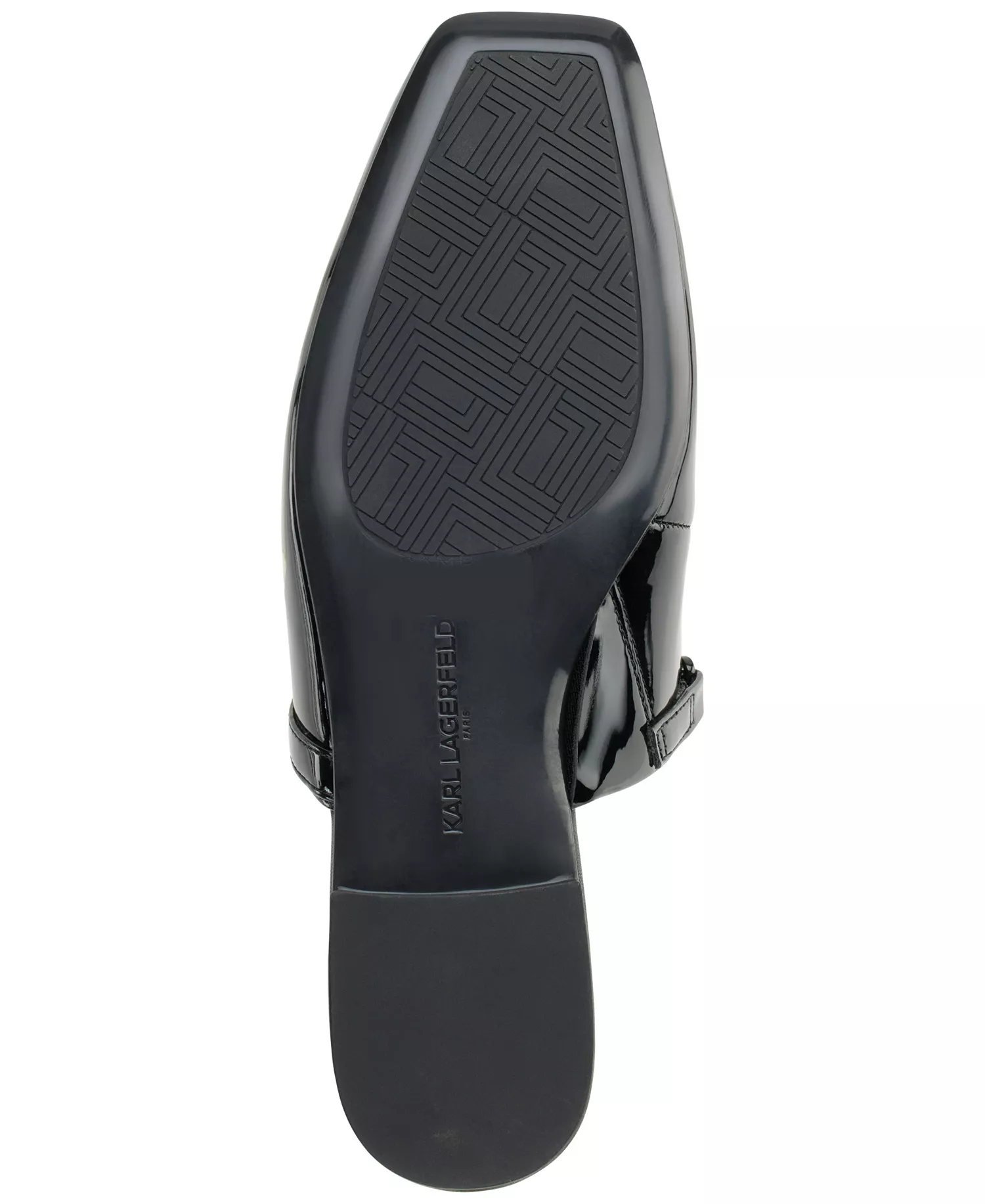 Women's Zilla Square Toe Mule Flats - Black - 5M