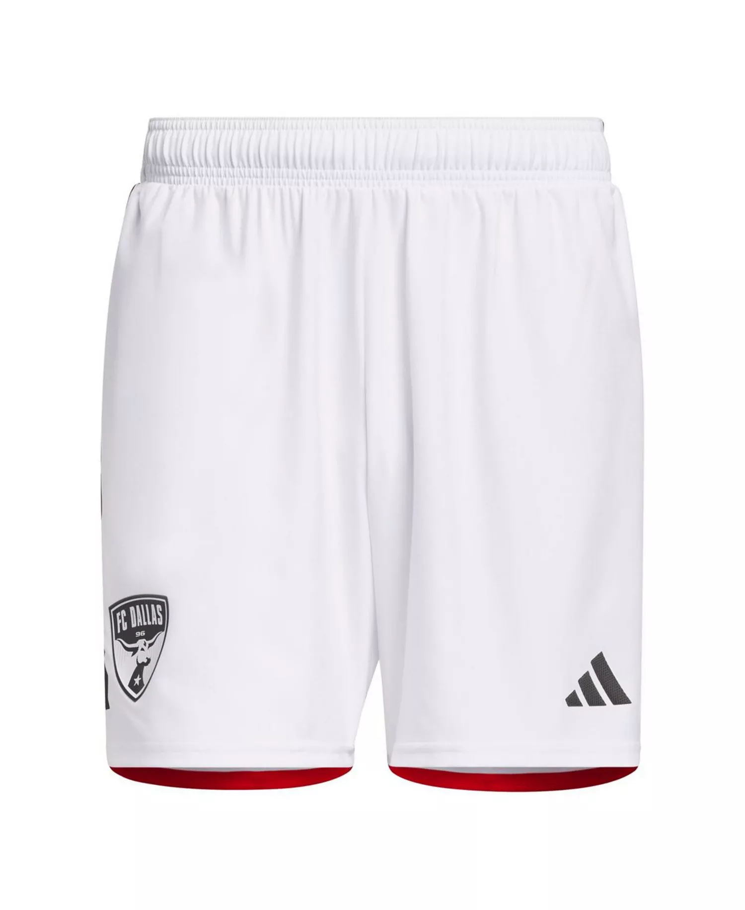 Men's White FC Dallas 2023 Away AEROREADY Authentic Shorts - White - 2XL