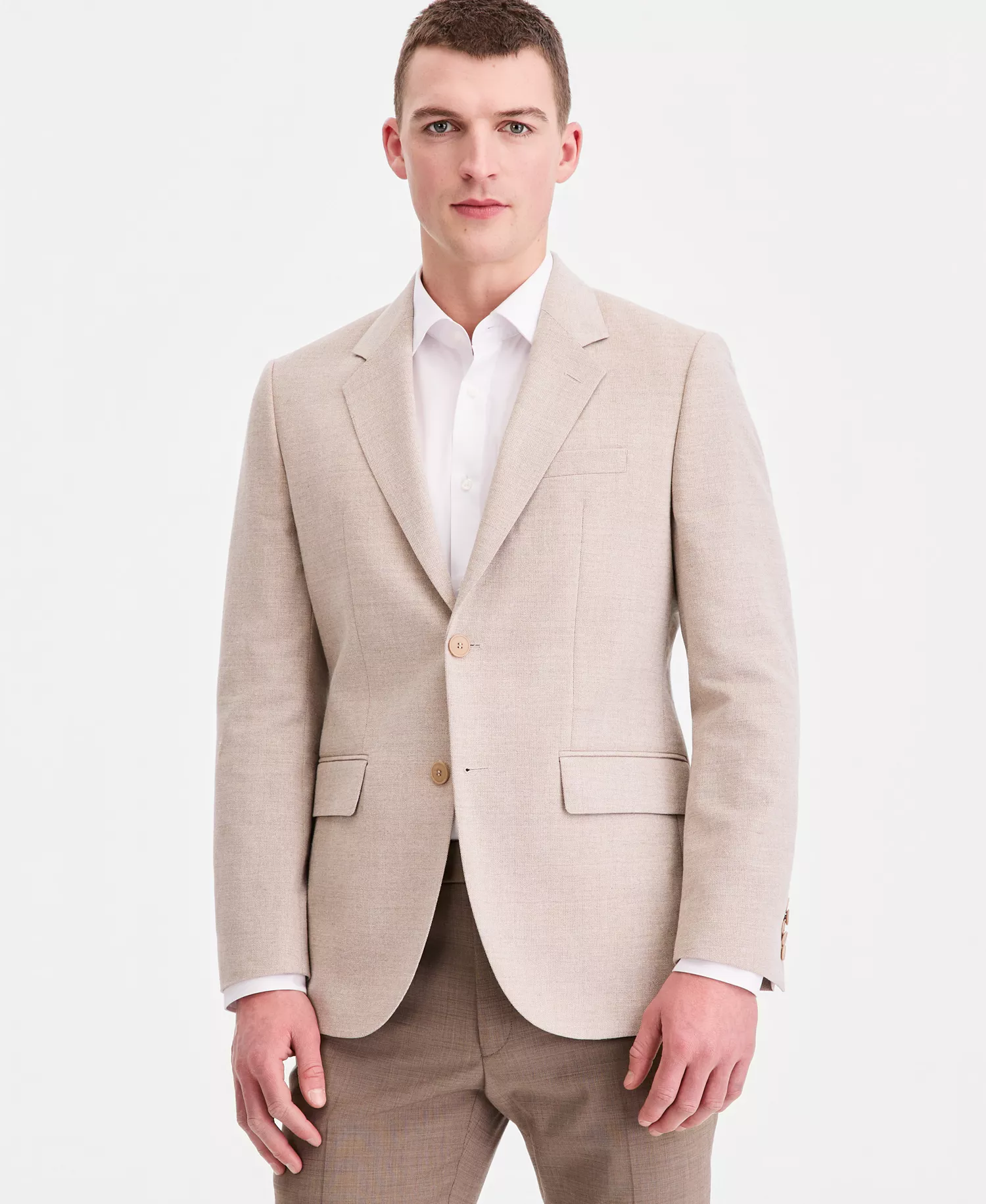 Men's Modern-Fit Blazer - Beige - 36R