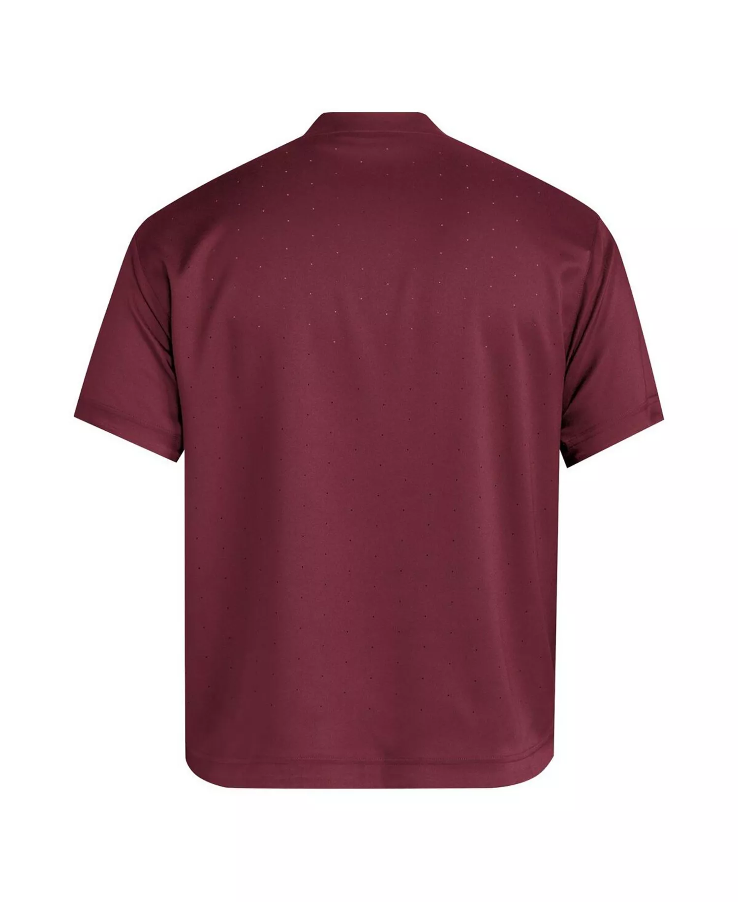 Men's Maroon Texas A&M Aggies Dugout Coaches Adizero Notch Neck Pullover T-Shirt - Maroon - 2XL