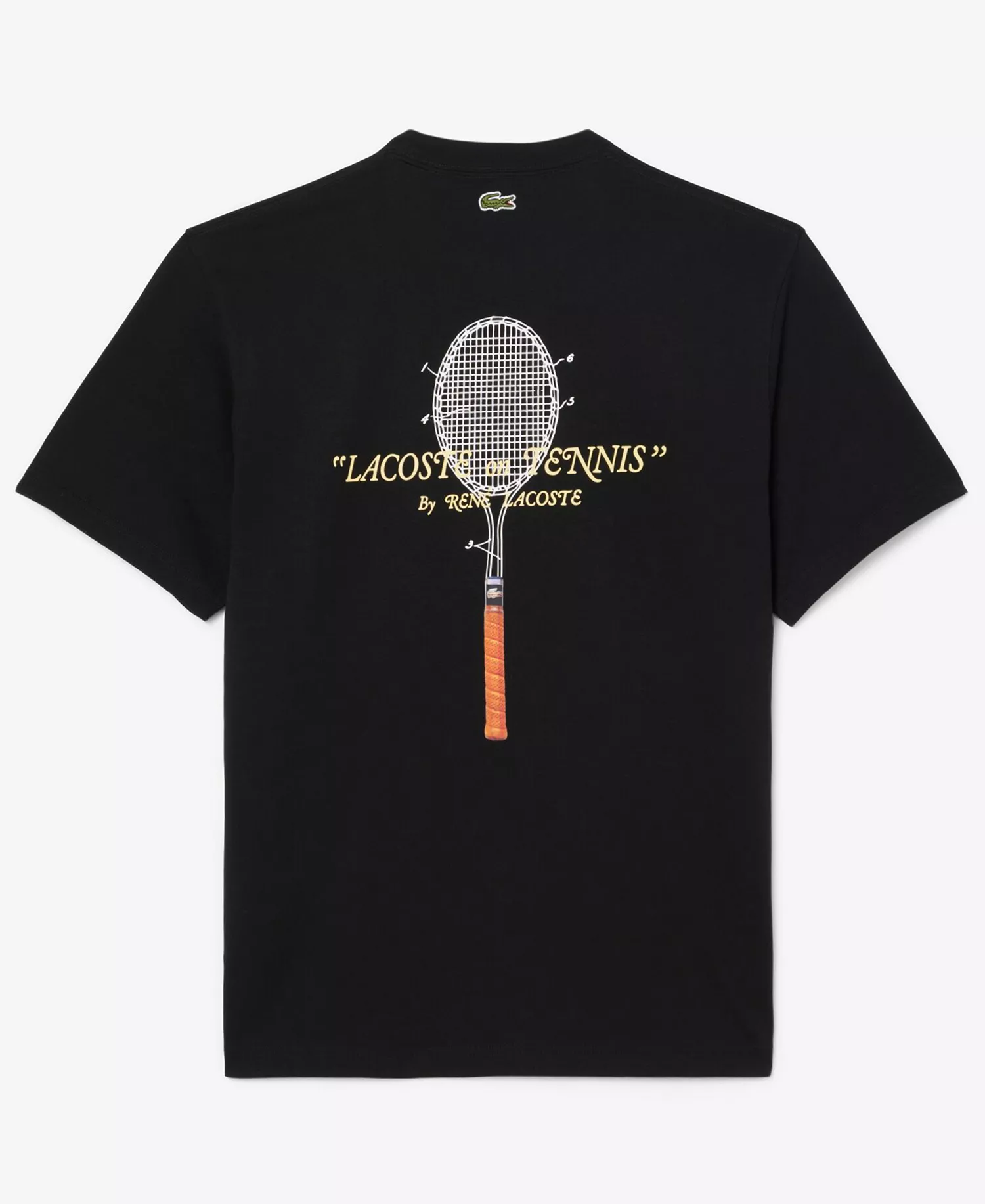 Men's Embroidered Crewneck T-Shirt - Black - 2XL
