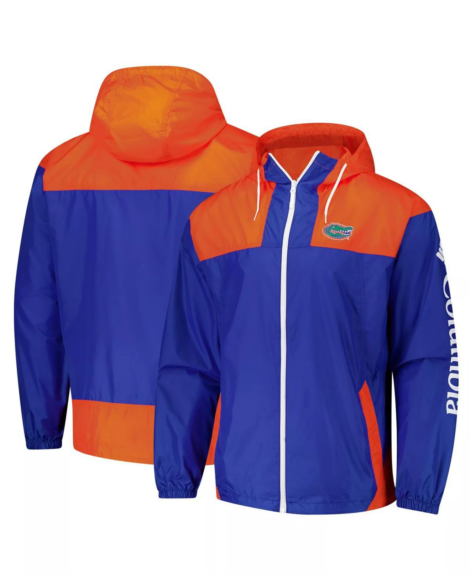 Men's Royal Florida Gators Flash Challenger II Omni-Shade Full-Zip Windbreaker Jacket - Royal - L