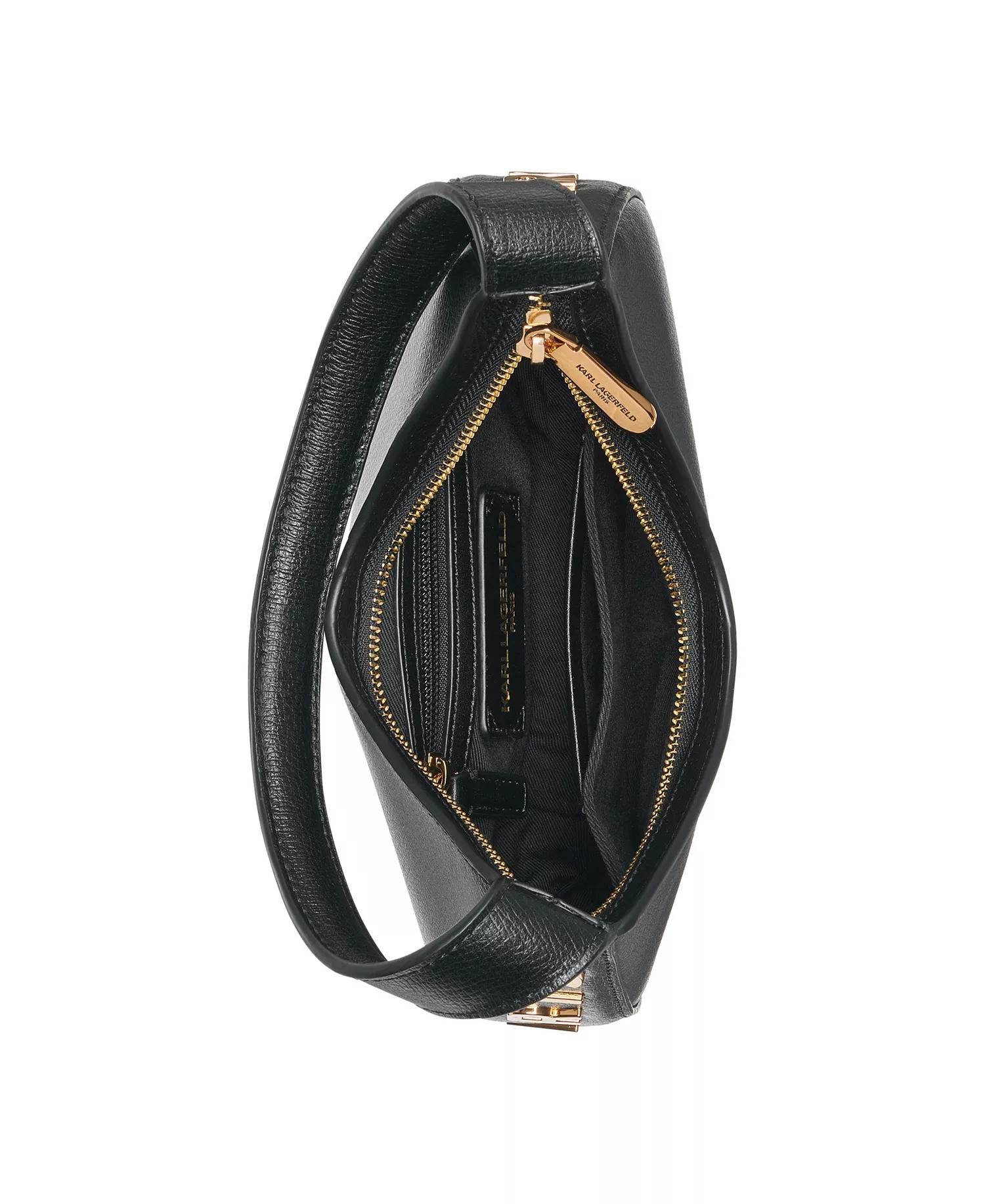 Desi Hobo Bag - Black/Gold - NO SIZE