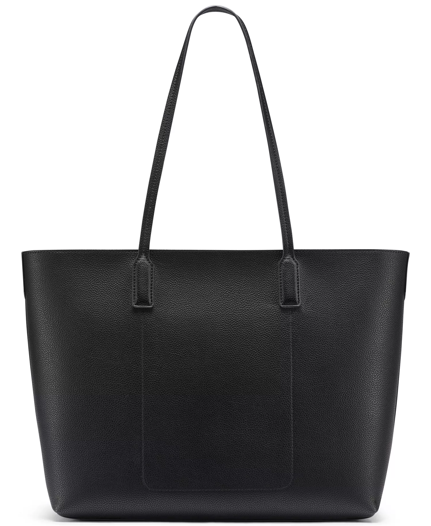 Saige East-West Large Tote Bag - Black/silver - No Size