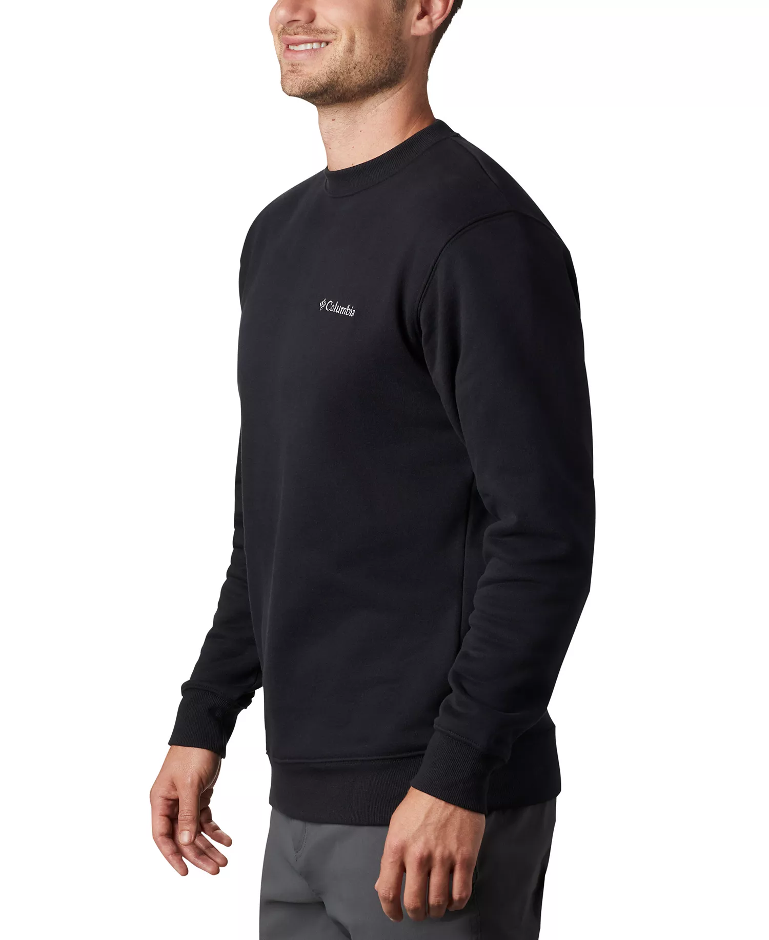 Men's Hart Mountain II Crew Sweatshirt - Black - L