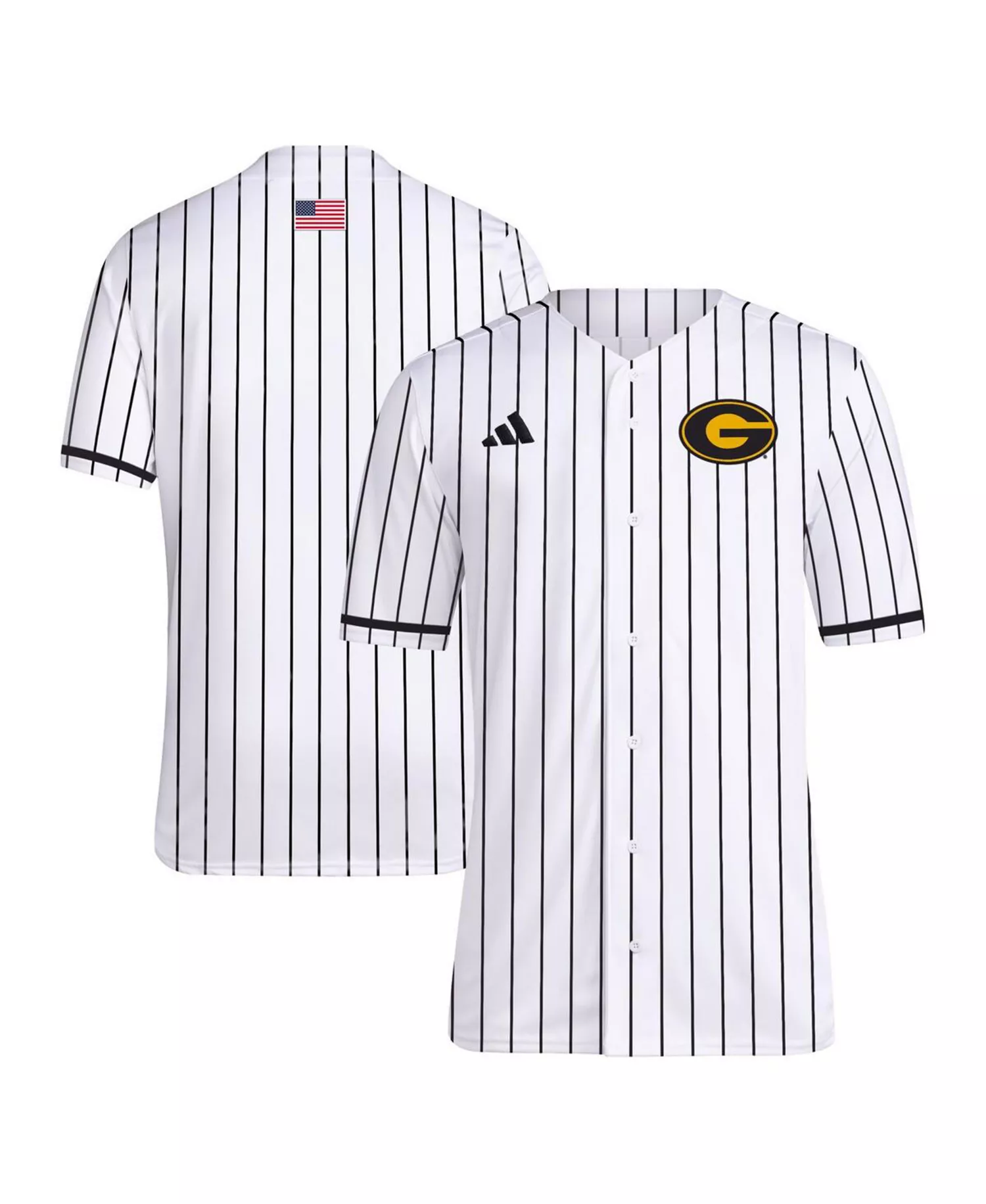 Men's White Grambling Tigers Replica Baseball Jersey - White - L