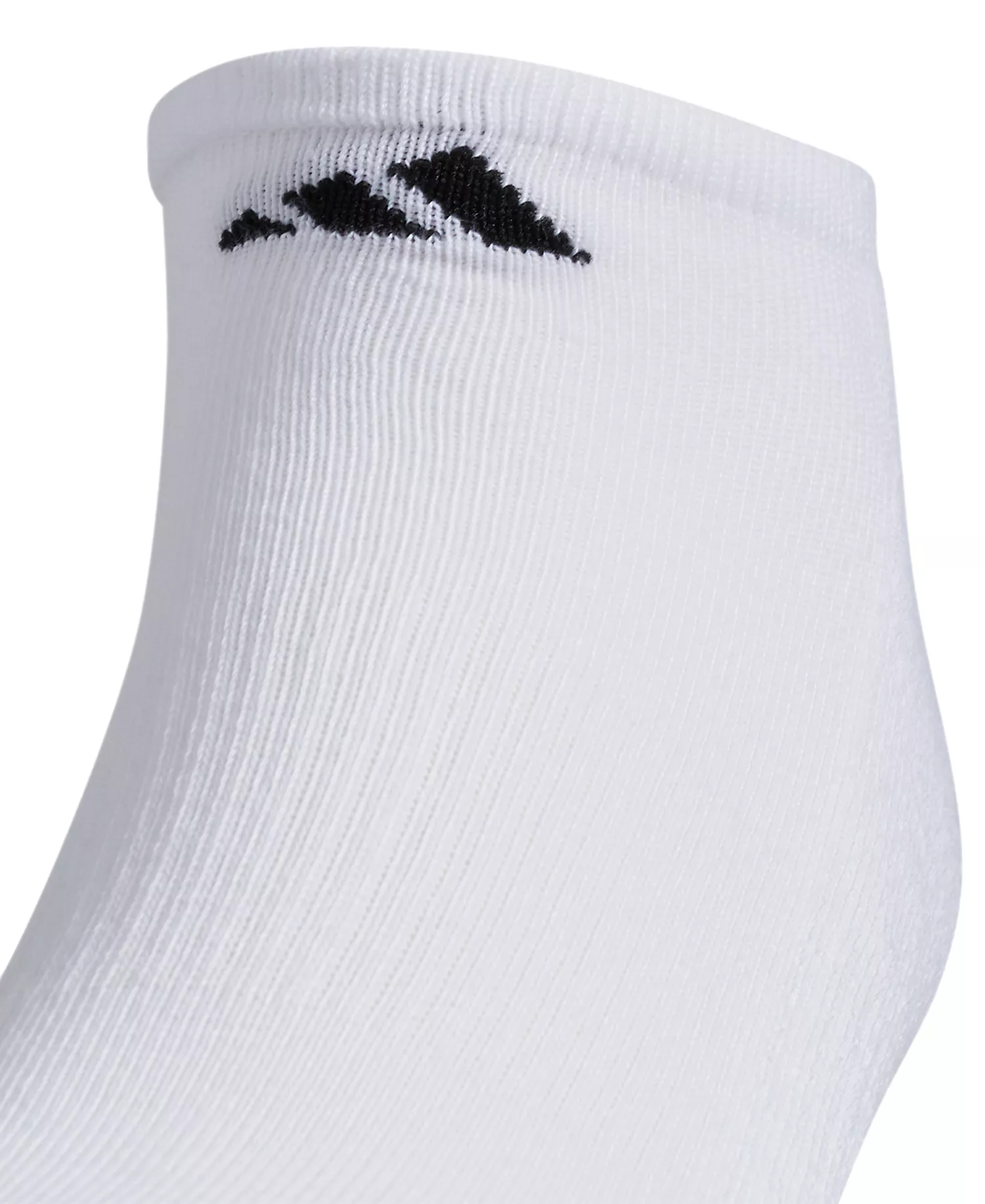 Men's Cushioned Athletic 6-Pack No Show Socks - Black - L