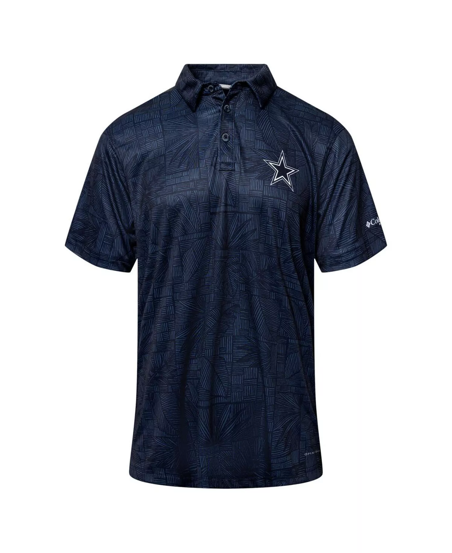 Men's Navy Dallas Cowboys Super Terminal Tackle Polo Shirt - Navy - L