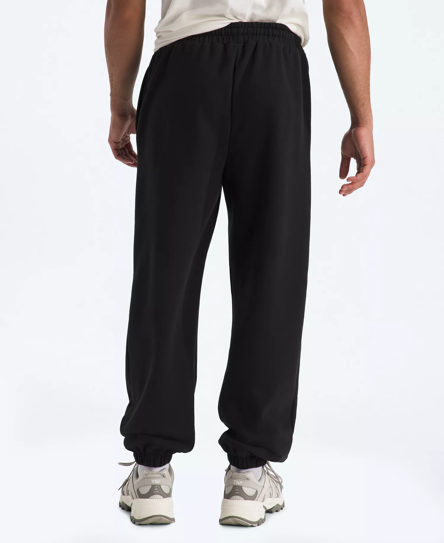 Men's Essential Simple Dome Regular-Fit Pants - Black - L
