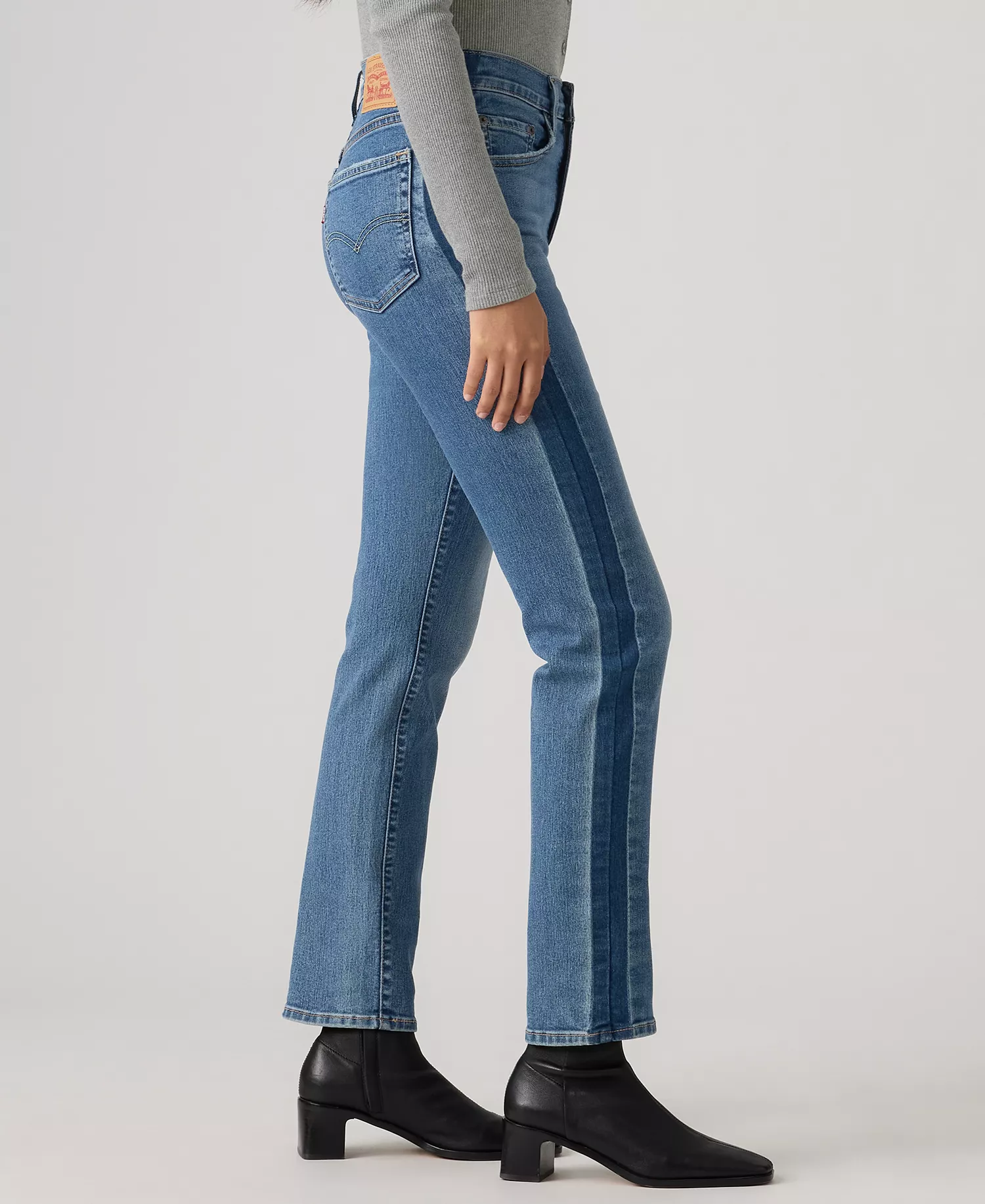 Women's Straight Leg High-Rise Jeans - By Her Side - 24
