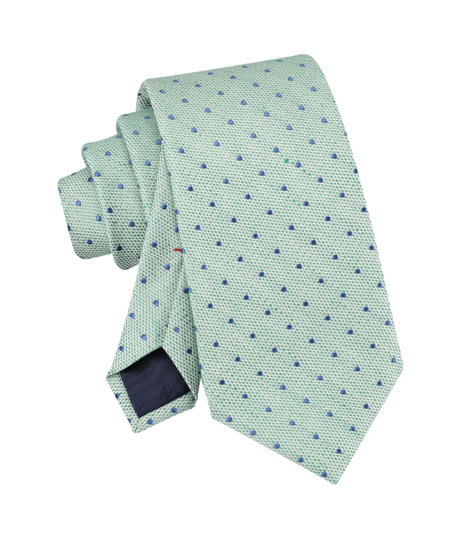 Men's Ashland Dot Tie - Green - ONE SIZE
