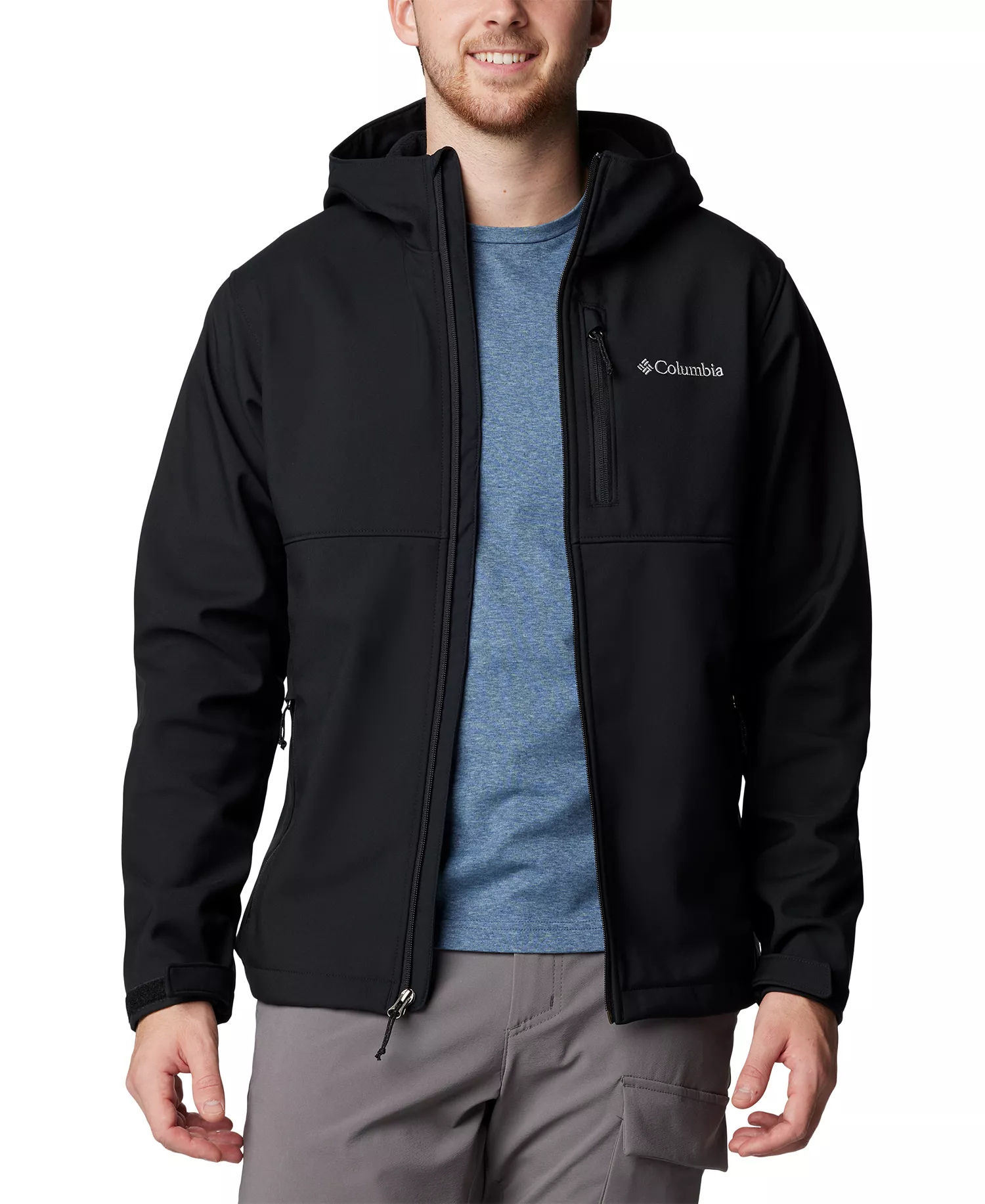 Men's Ascender II Hooded Jacket - Black - L